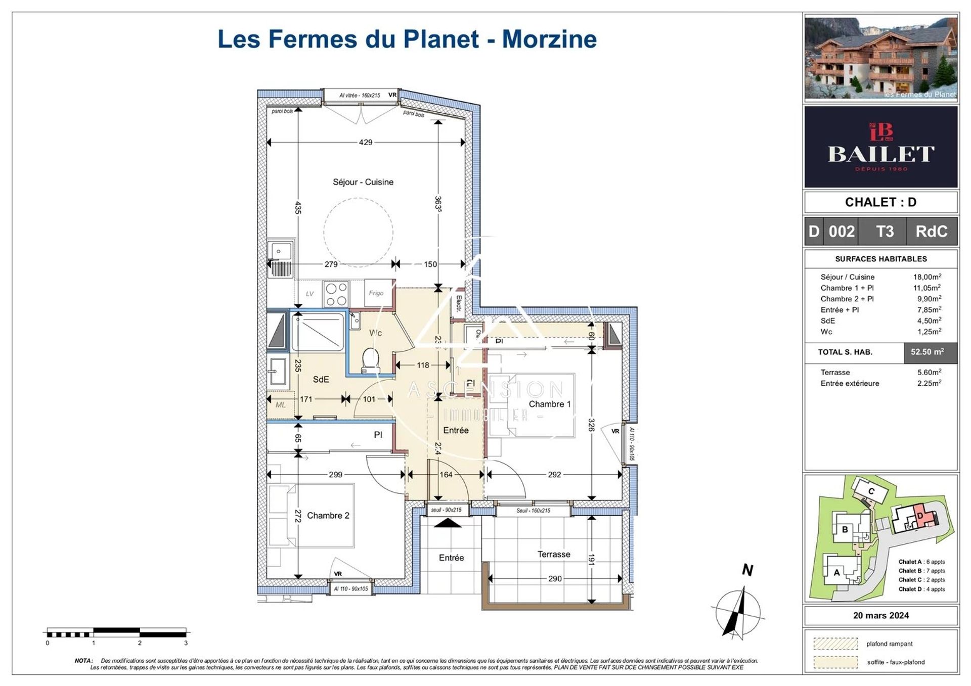 Kondominium w Morzine, Haute-Savoie 12015419