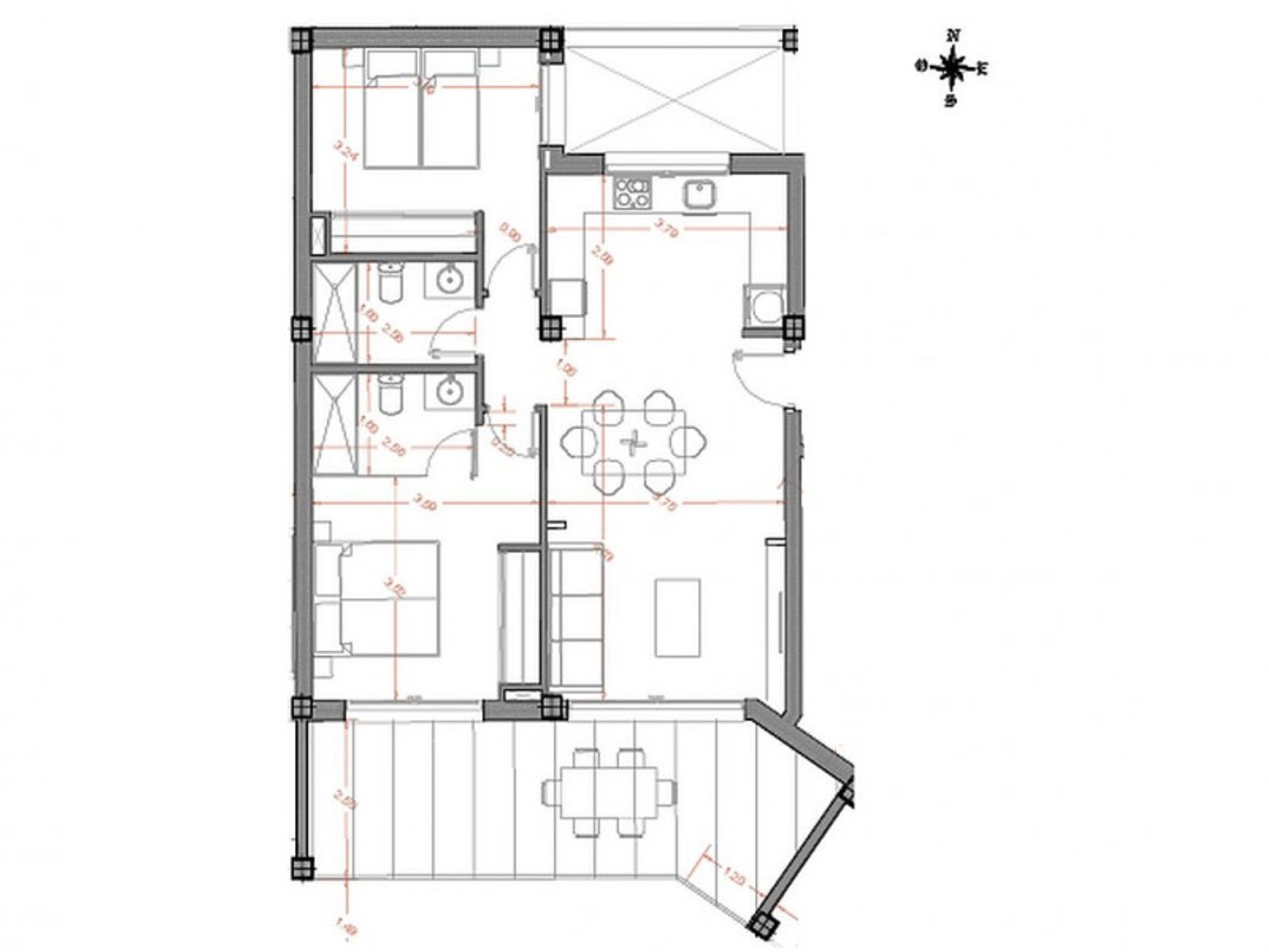 Kondominium dalam Finestrat, Comunidad Valenciana 12020630