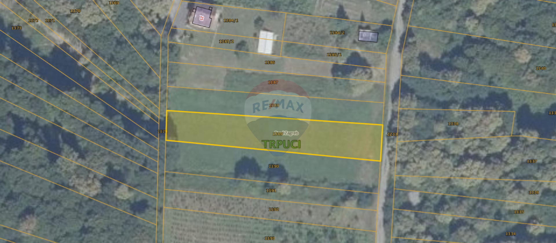 Land in Donji Trpuci, Zagreb, grad 12033634