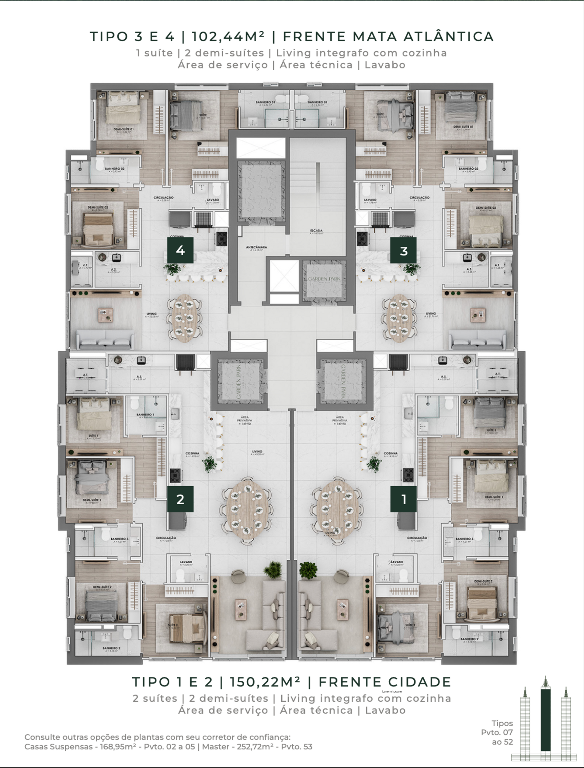 Beberapa Kondominium di Cabecuda, Rua Miguel Matte 12037784