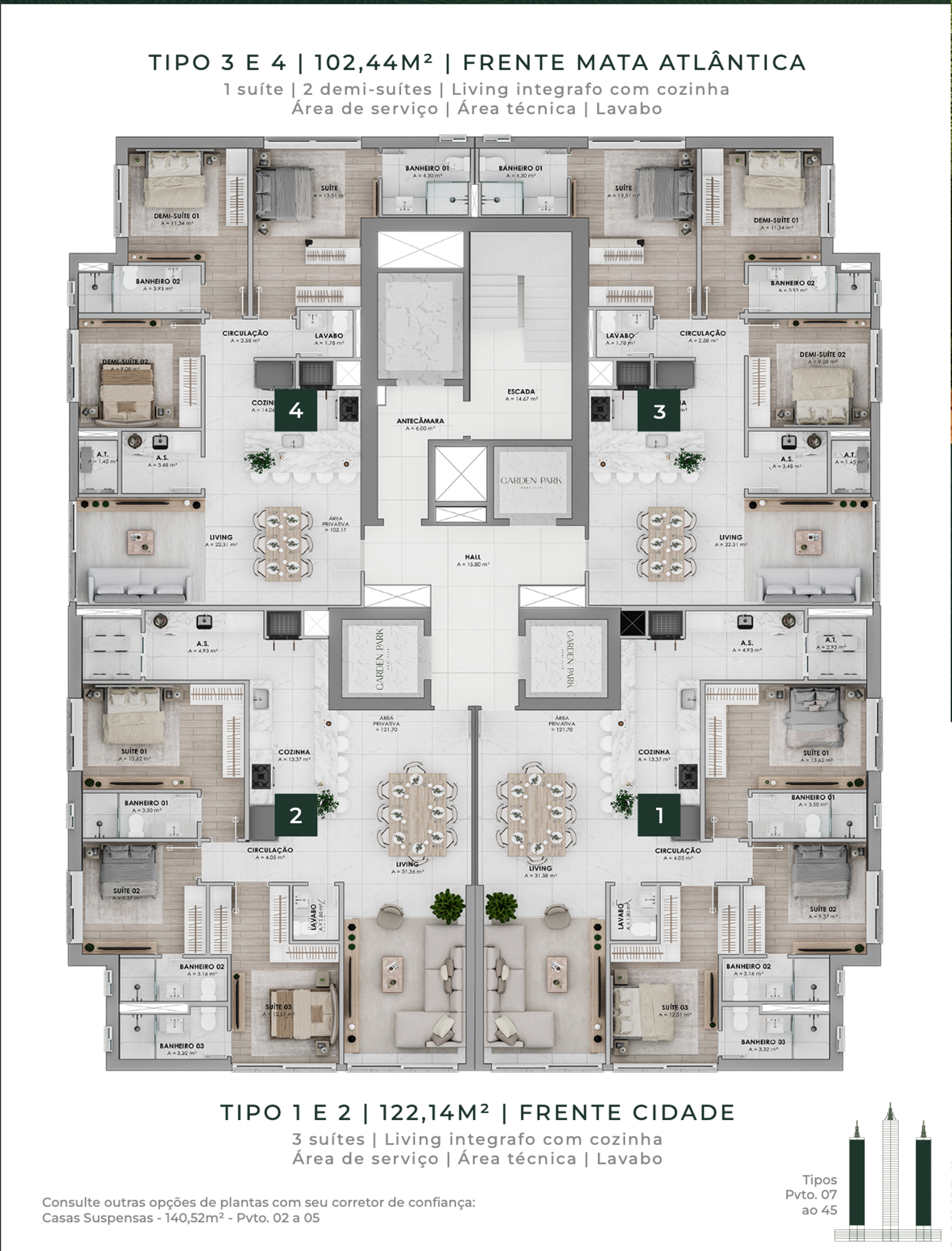 Beberapa Kondominium di Cabecuda, Rua Miguel Matte 12037784