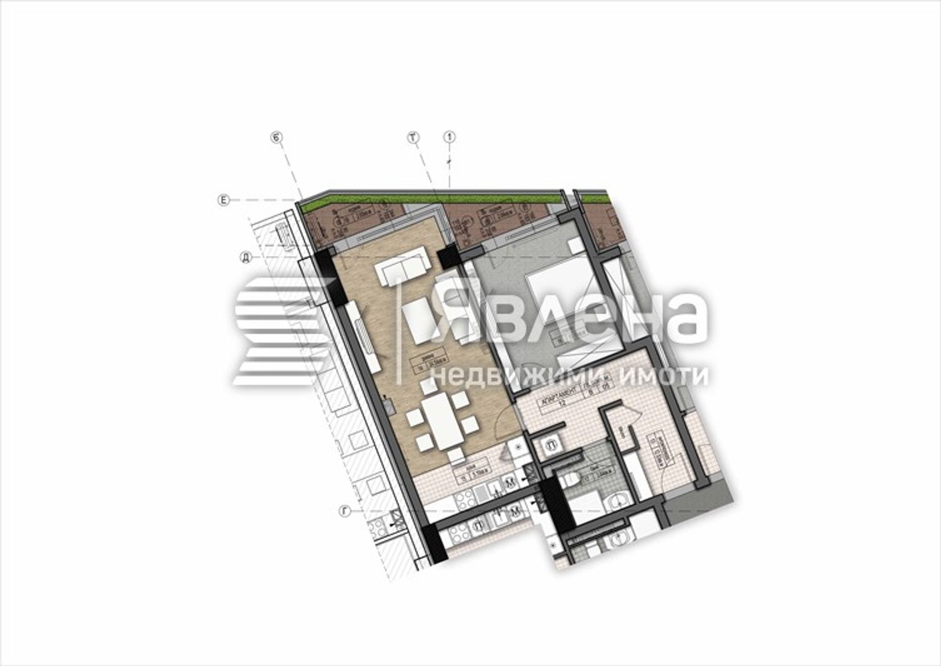 Kondominium dalam Sofia, 2 ulitsa "Druzhba" 12037796