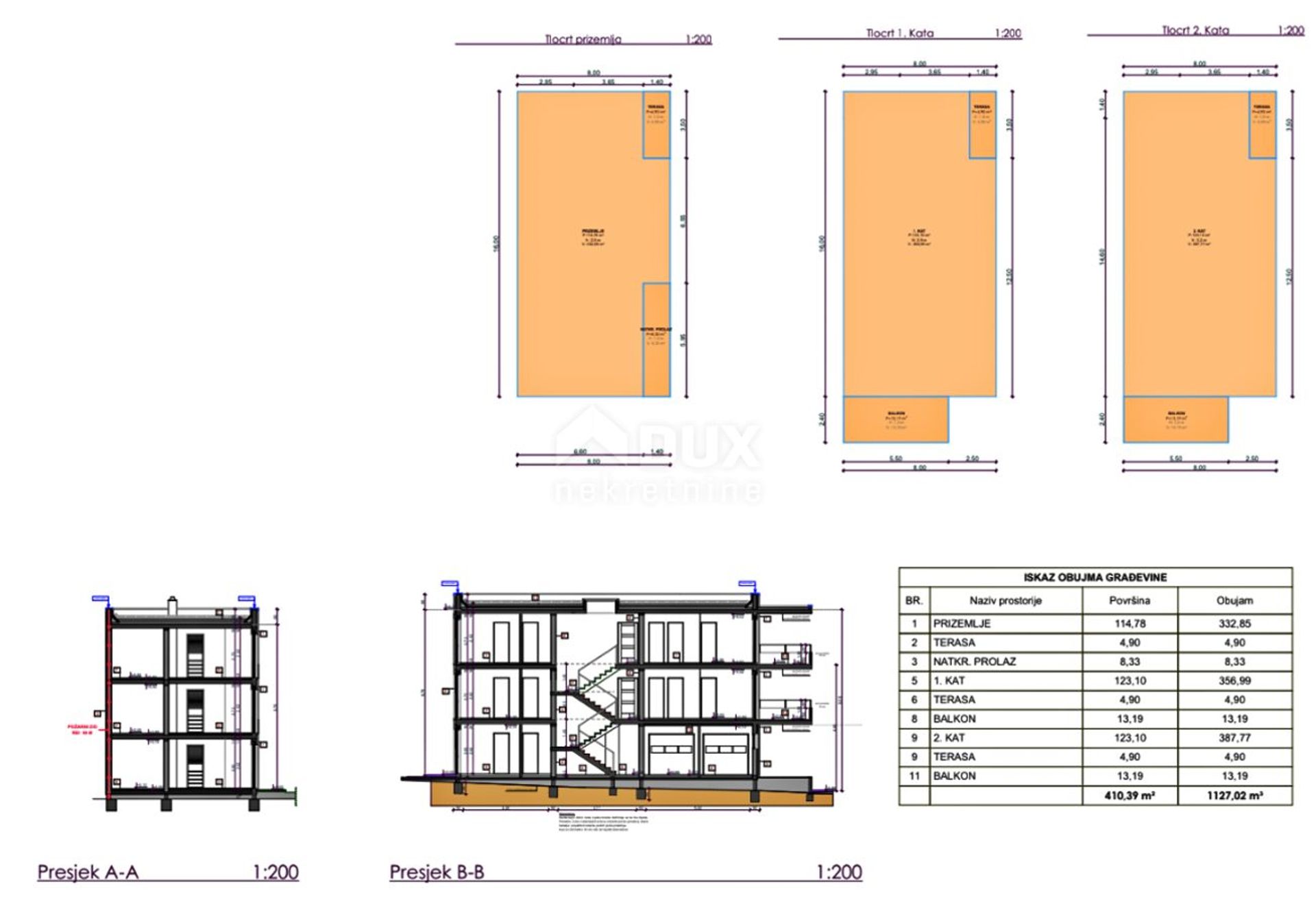 Condominio en Medulin, Istria County 12037920