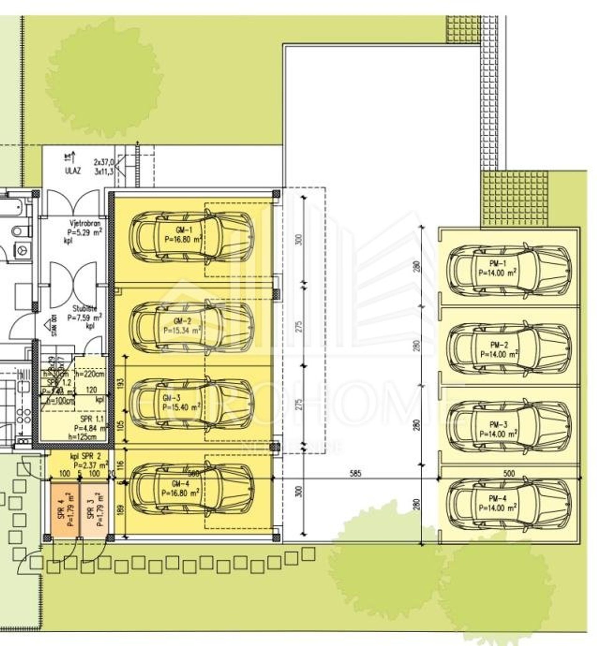 Kondominium w Hrasce Turopoljsko, Zagreb, Grad 12041626