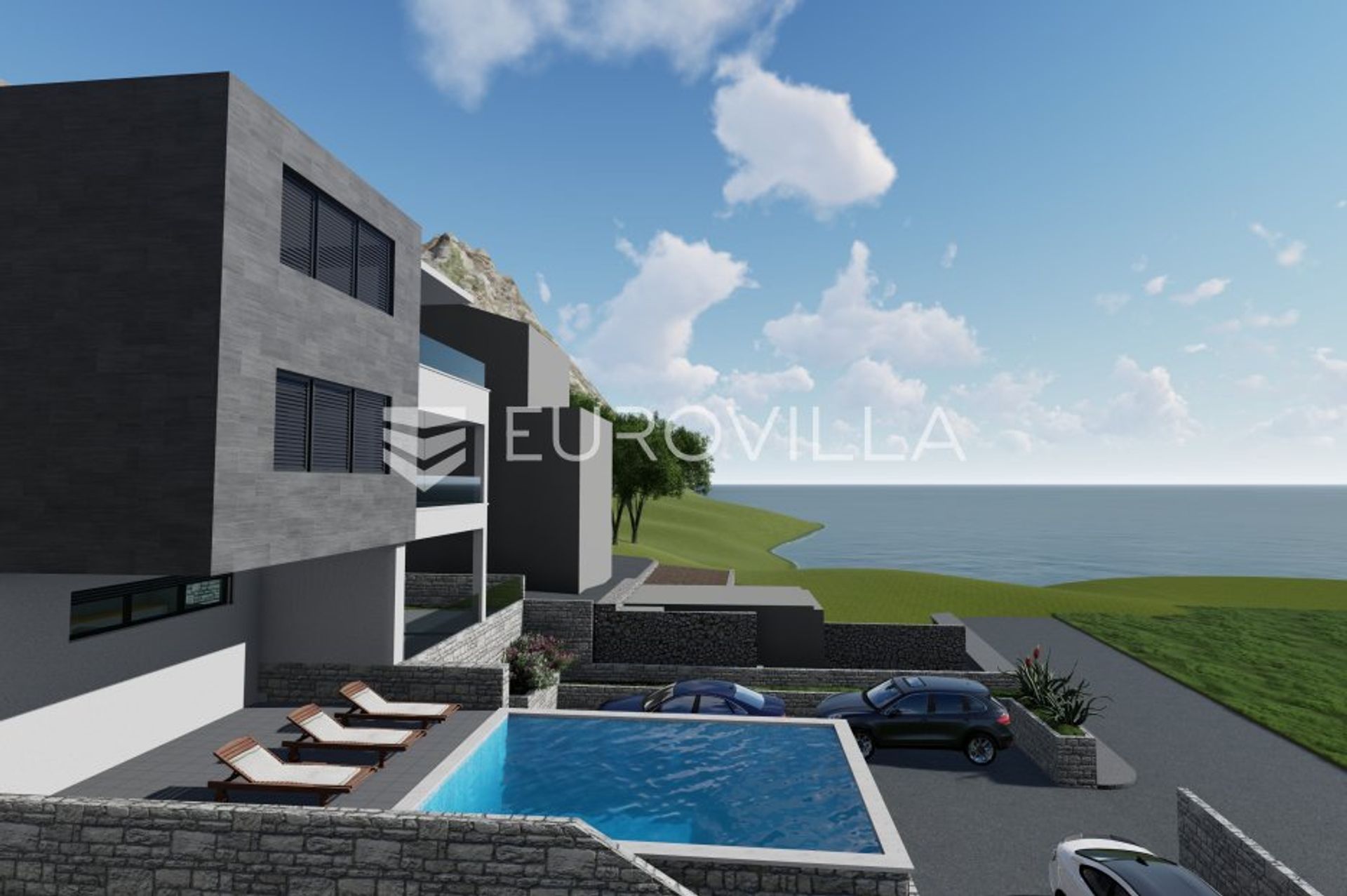 Condominium in Baska Voda, Splitsko-Dalmatinska Zupanija 12043469