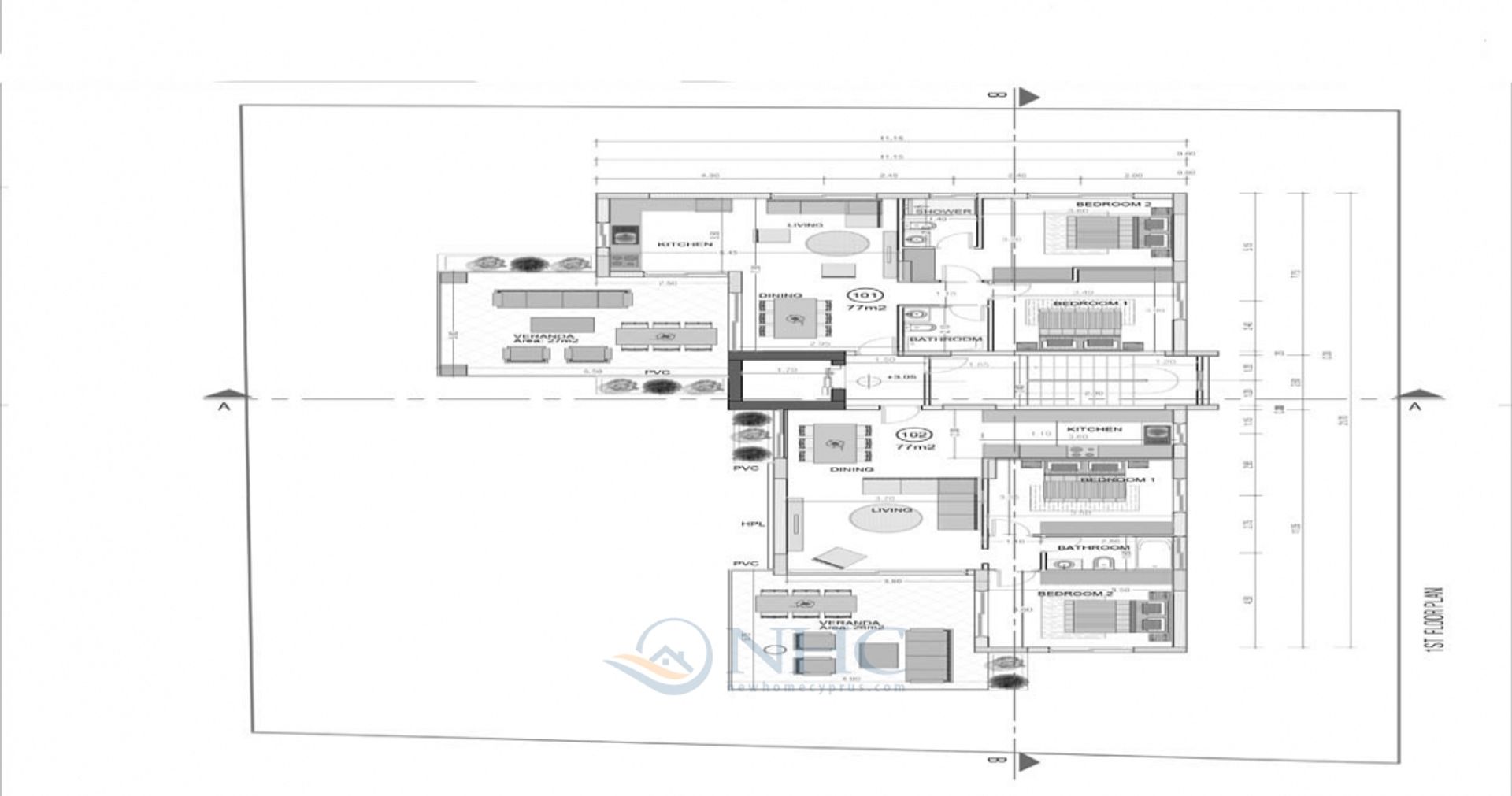 Condominio nel Paphos, Paphos 12044695