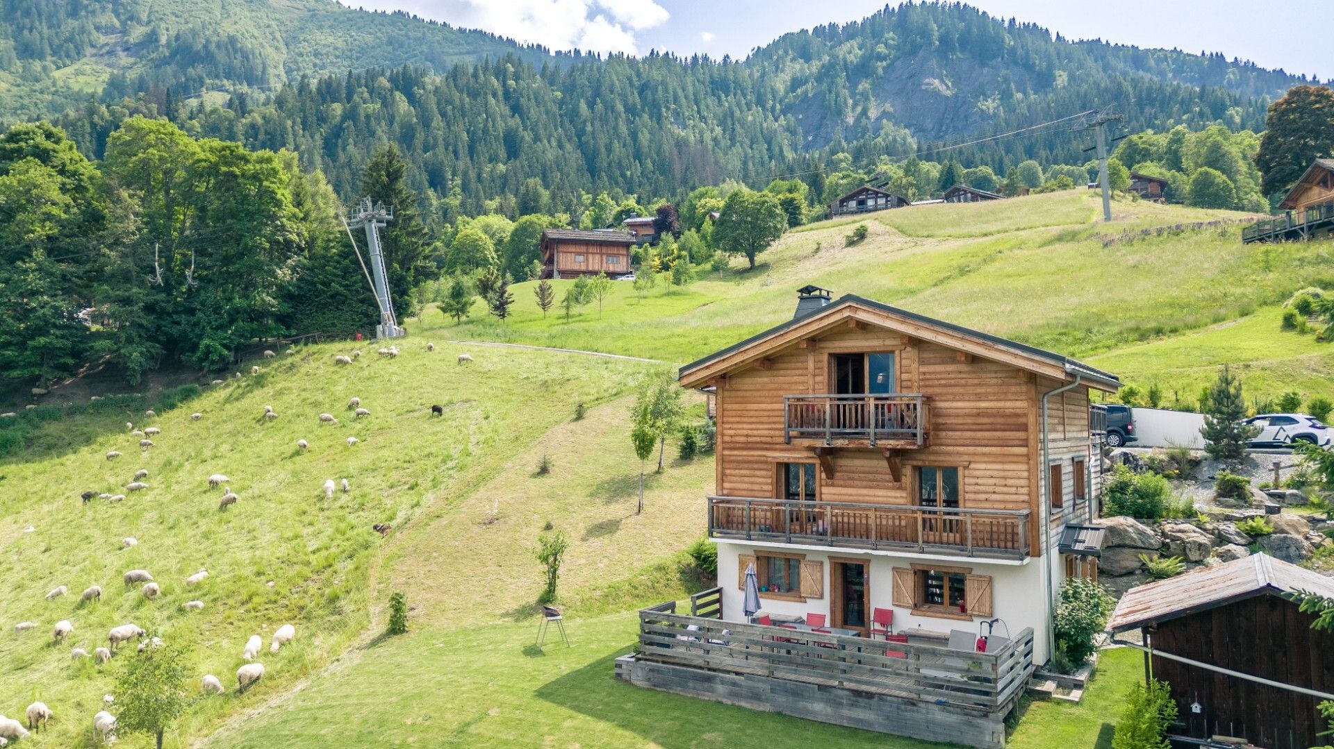 Будинок в Les Houches, Auvergne-Rhône-Alpes 12046490