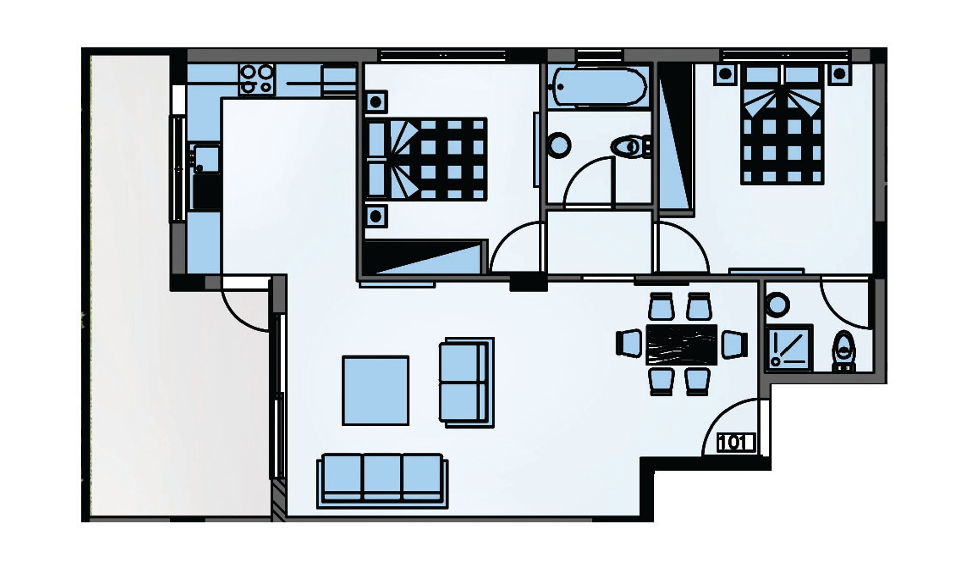 Kondominium w Limassol, Limassol 12046677