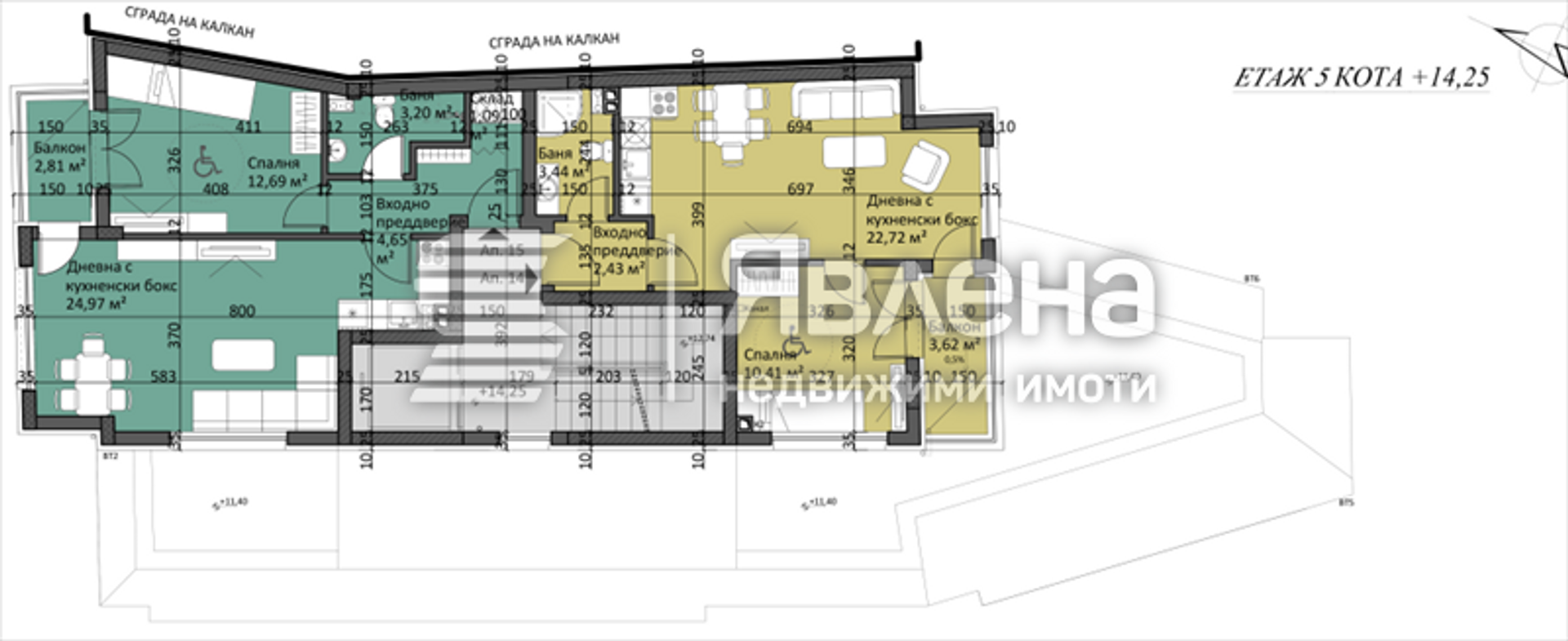 Condominium dans Gorna Banya, 10 ulitsa "Lyulin" 12048007