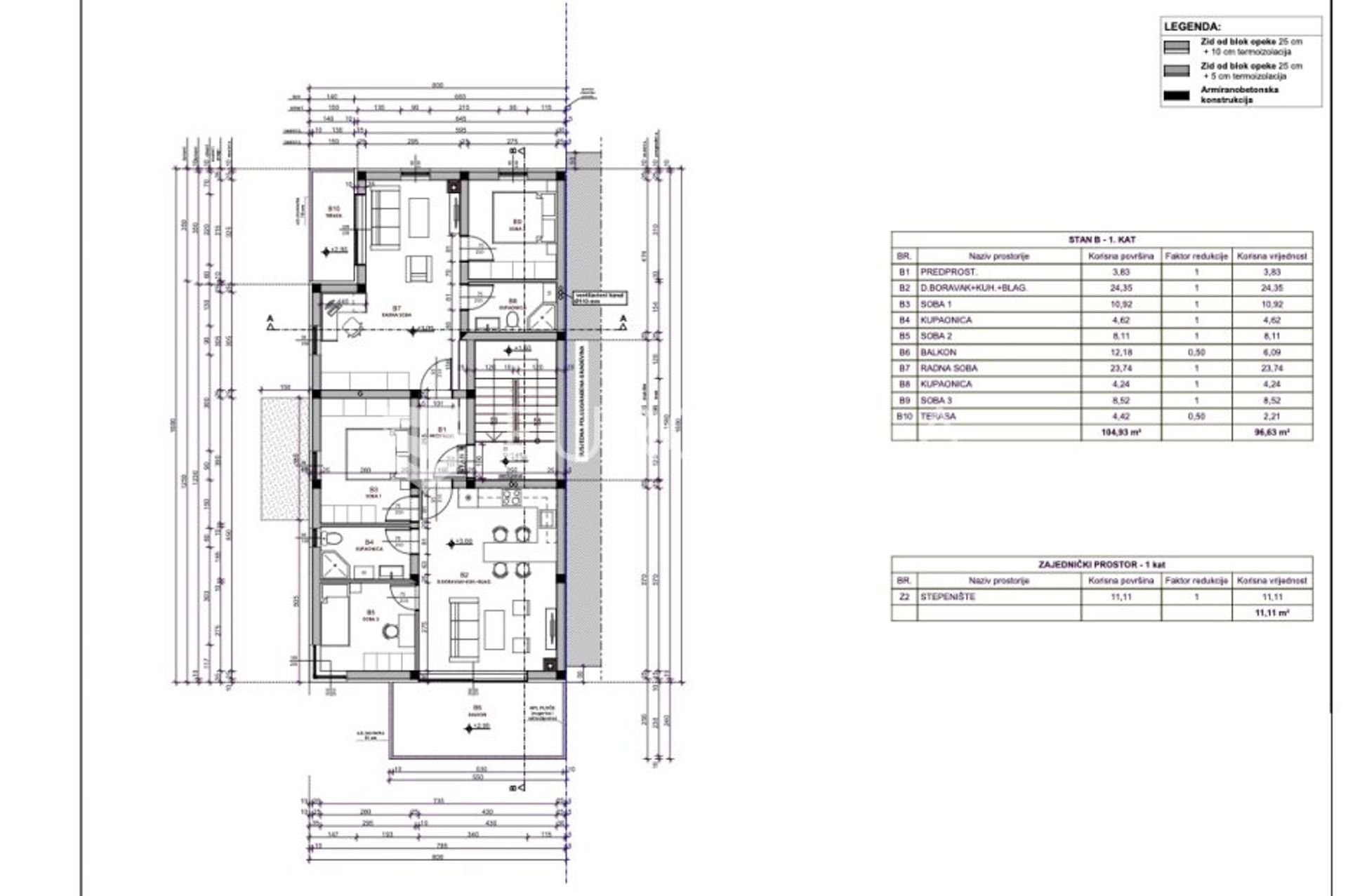 Condominium dans Méduline, Istarska Zupanija 12048040