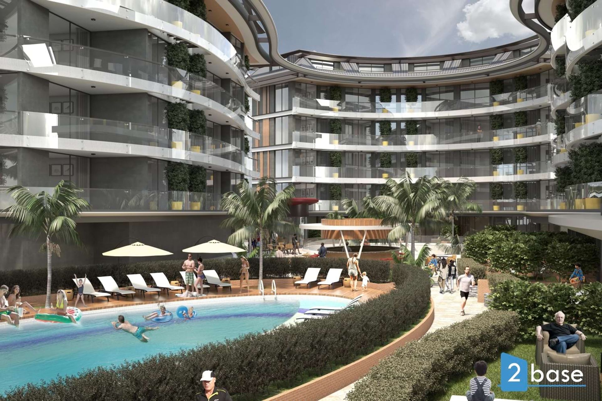 Kondominium w Kestel, Antalya 12049196