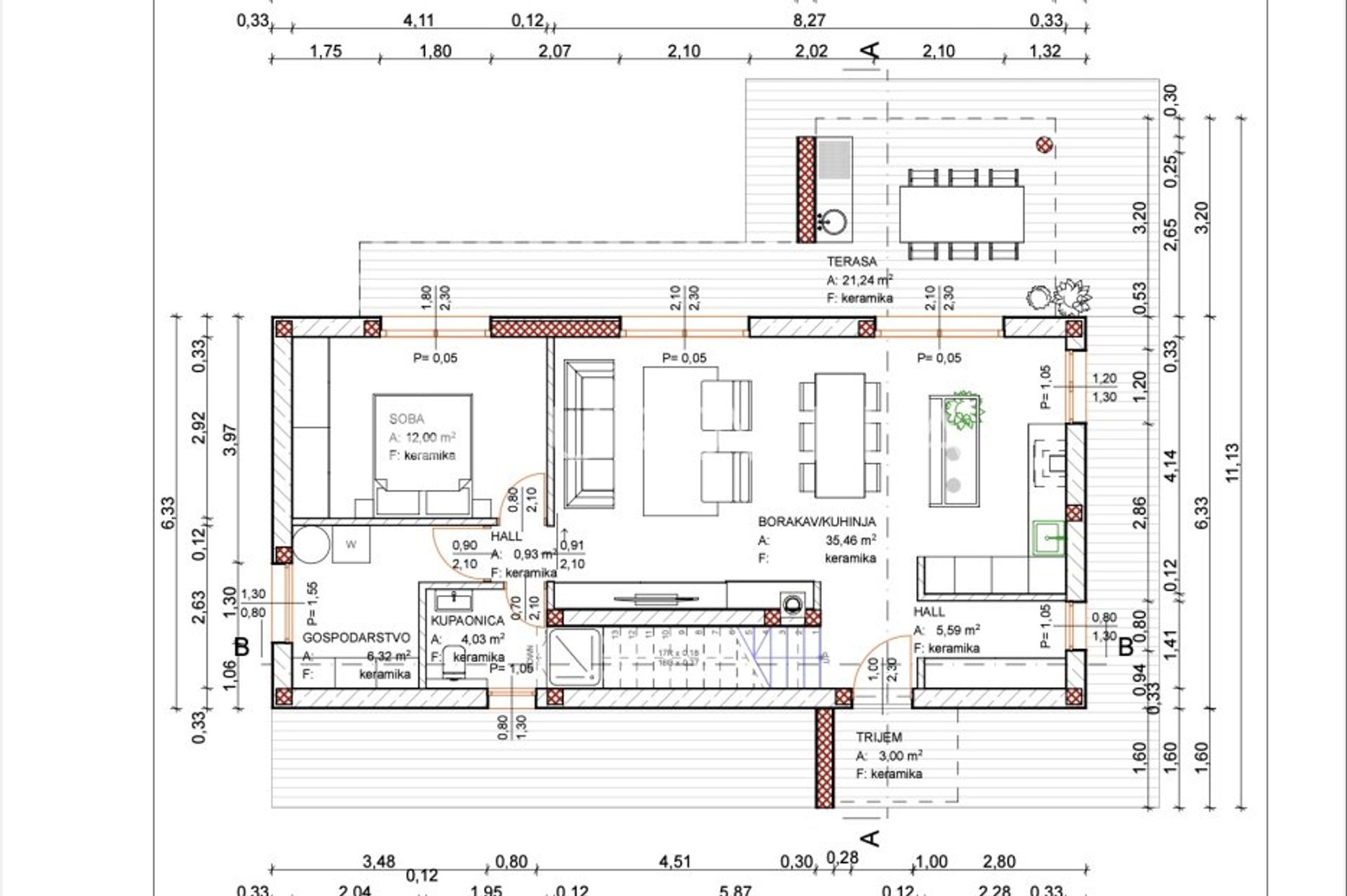 casa en Marcana, Istarska Županija 12066560