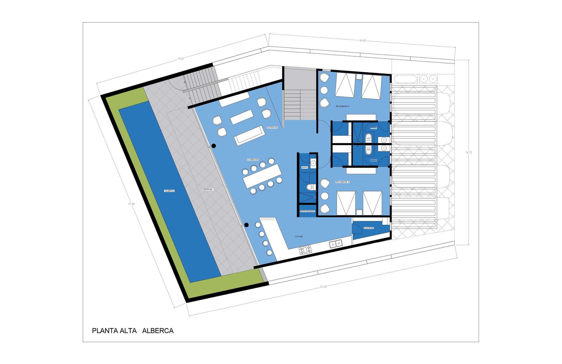 rumah dalam Cabo San Lucas, Boulevard Paseo de la Marina 12069853