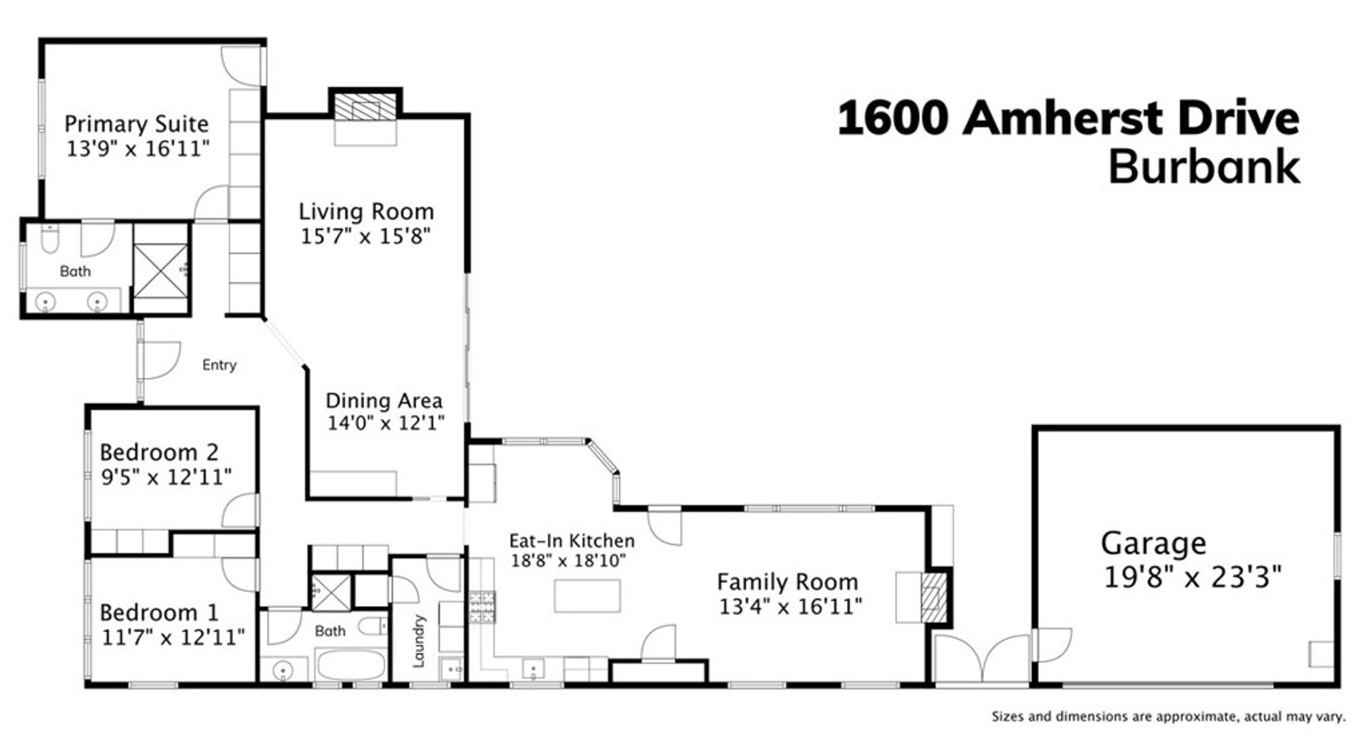 rumah dalam Burbank, California 12079036