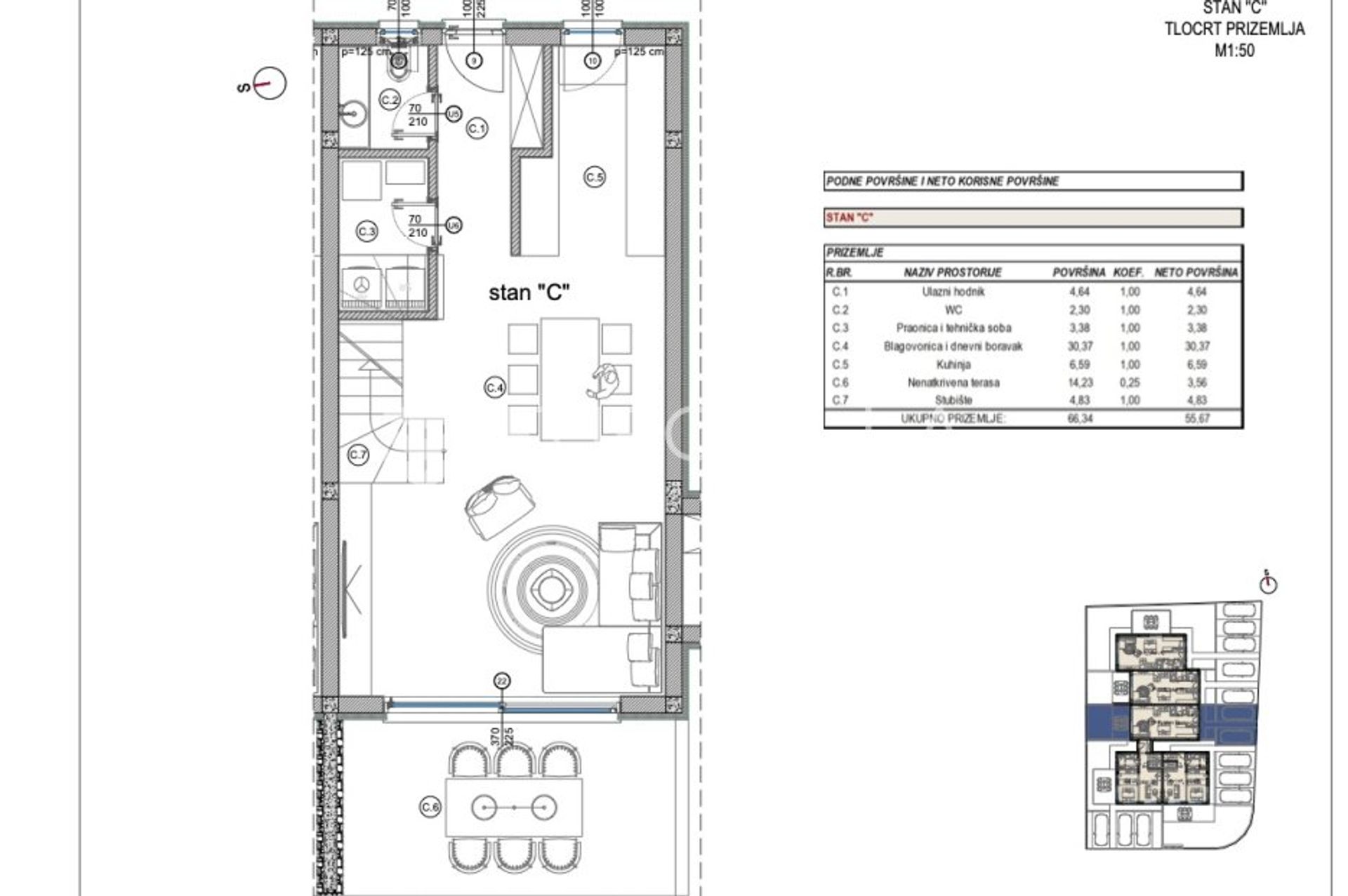 Condominium dans Poreč, Istarska županija 12086489