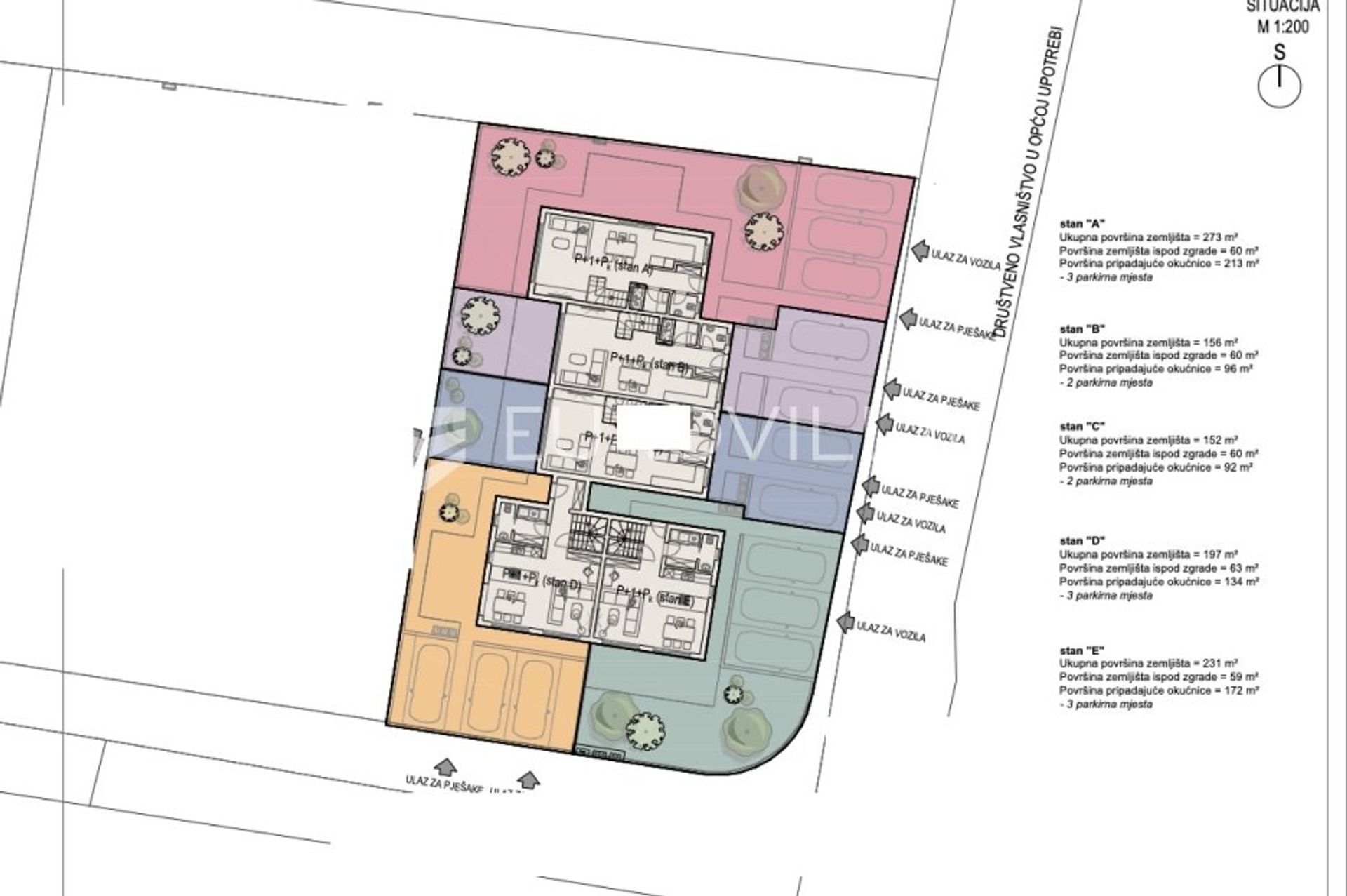 Condominium dans Poreč, Istarska županija 12086489