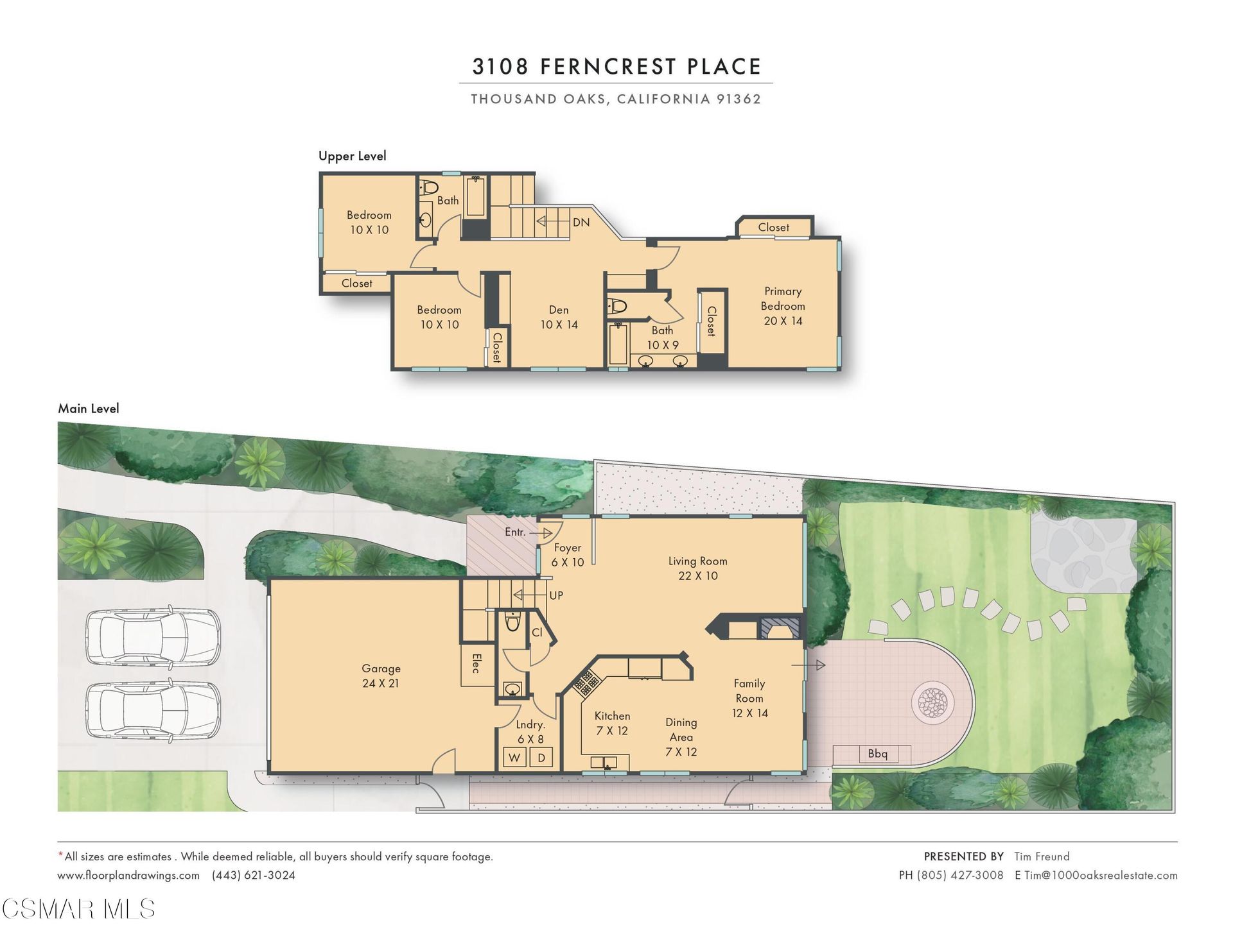 Rumah di Thousand Oaks, California 12099670