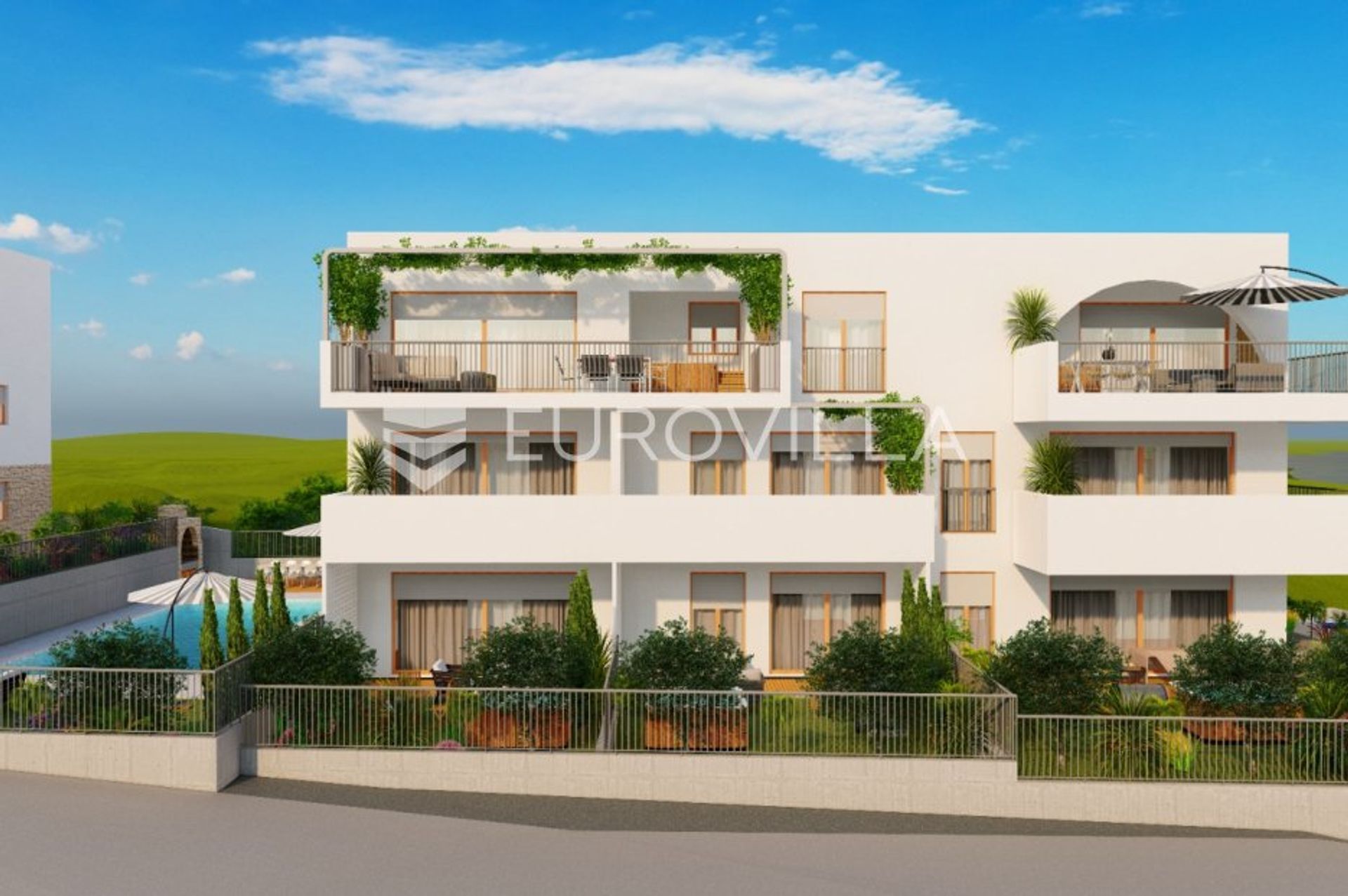 Condominio en Slatine, Splitsko-Dalmatinska Zupanija 12101630