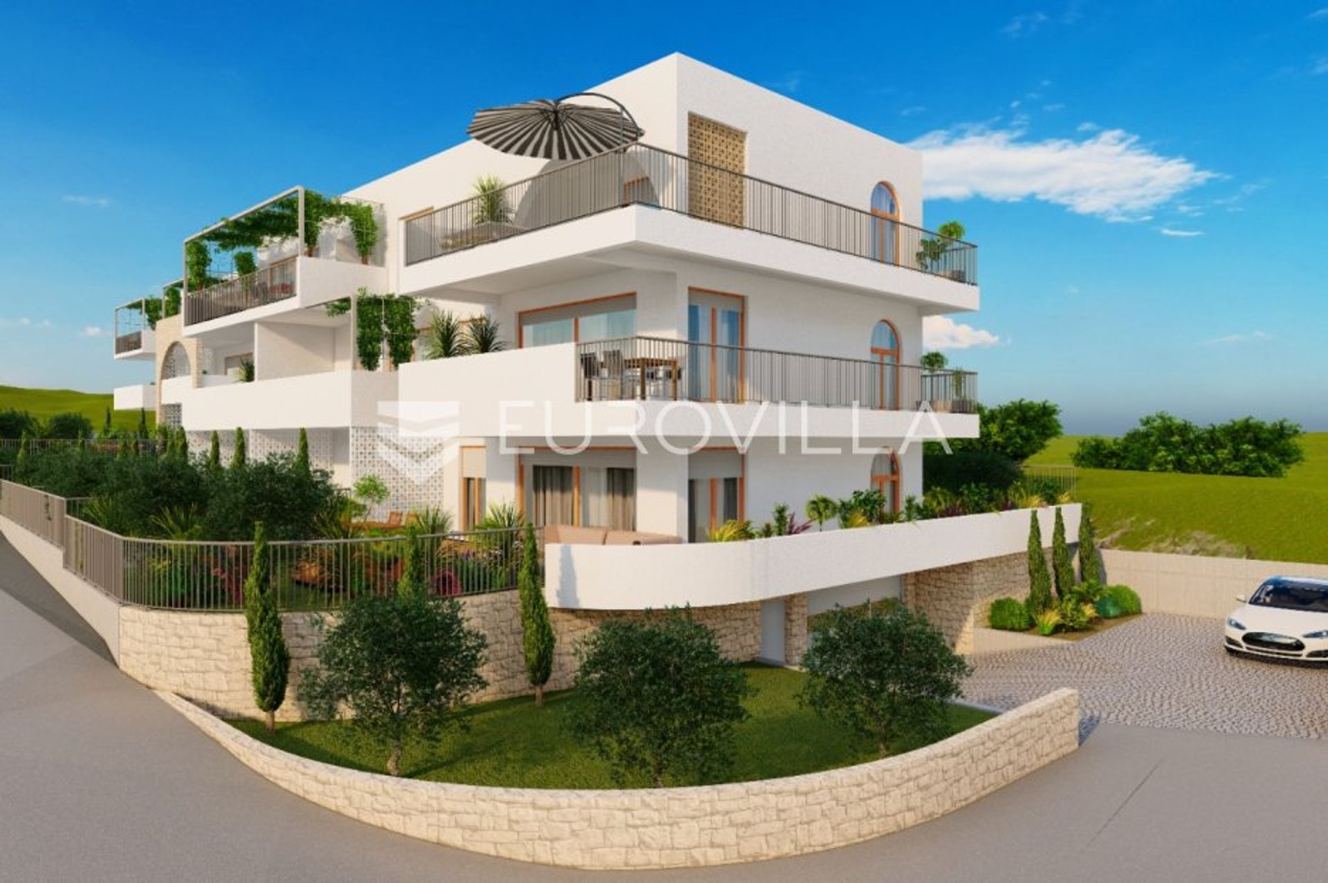 Condominium dans Slatine, Splitsko-Dalmatinska Zupanija 12101630