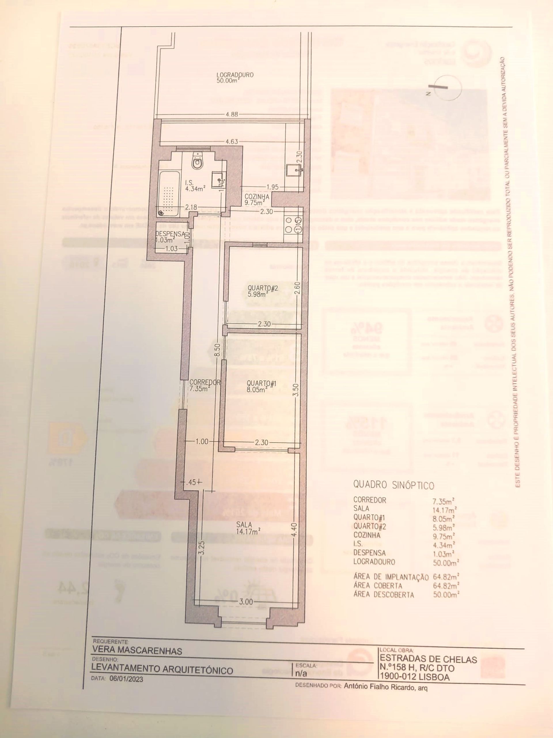 Condominium dans Lisboa, 158H Estrada de Chelas 12130508