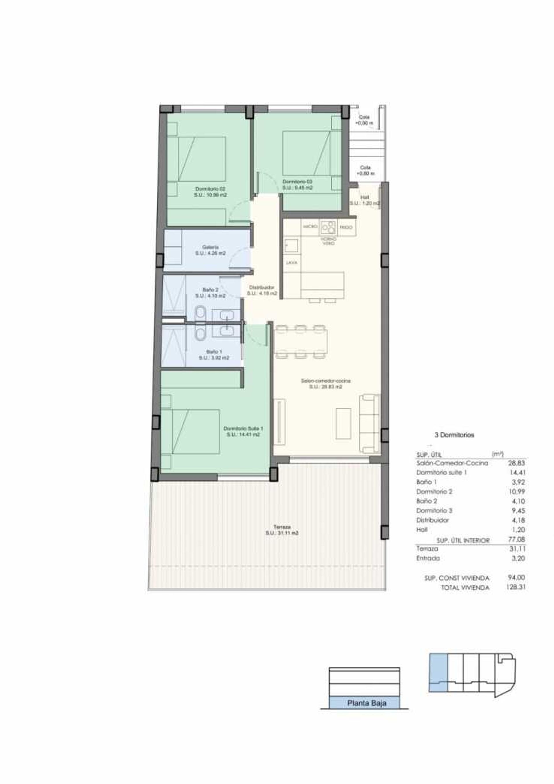 Kondominium di Benijófar, Comunidad Valenciana 12136684