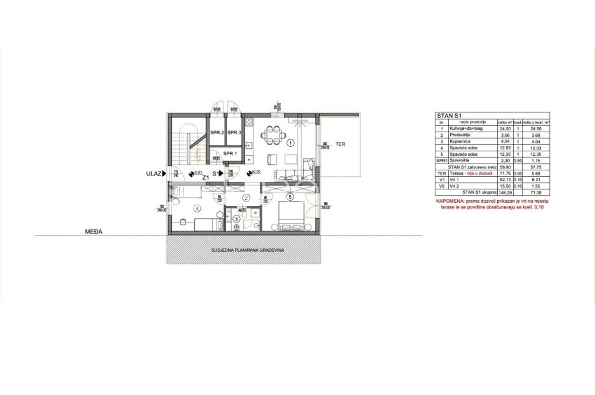 Condominio nel Medulin, Istarska županija 12154203