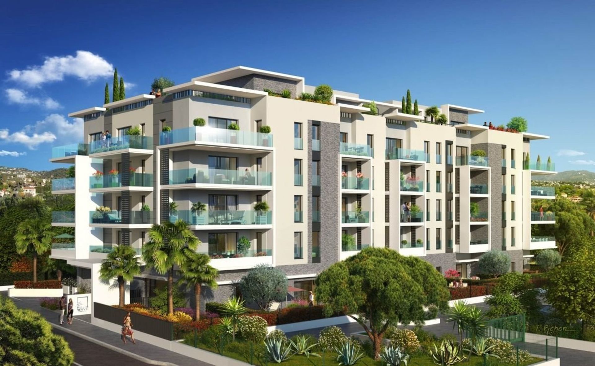 Condominio nel Cagnes-sur-Mer, Provenza-Alpi-Costa Azzurra 12157233