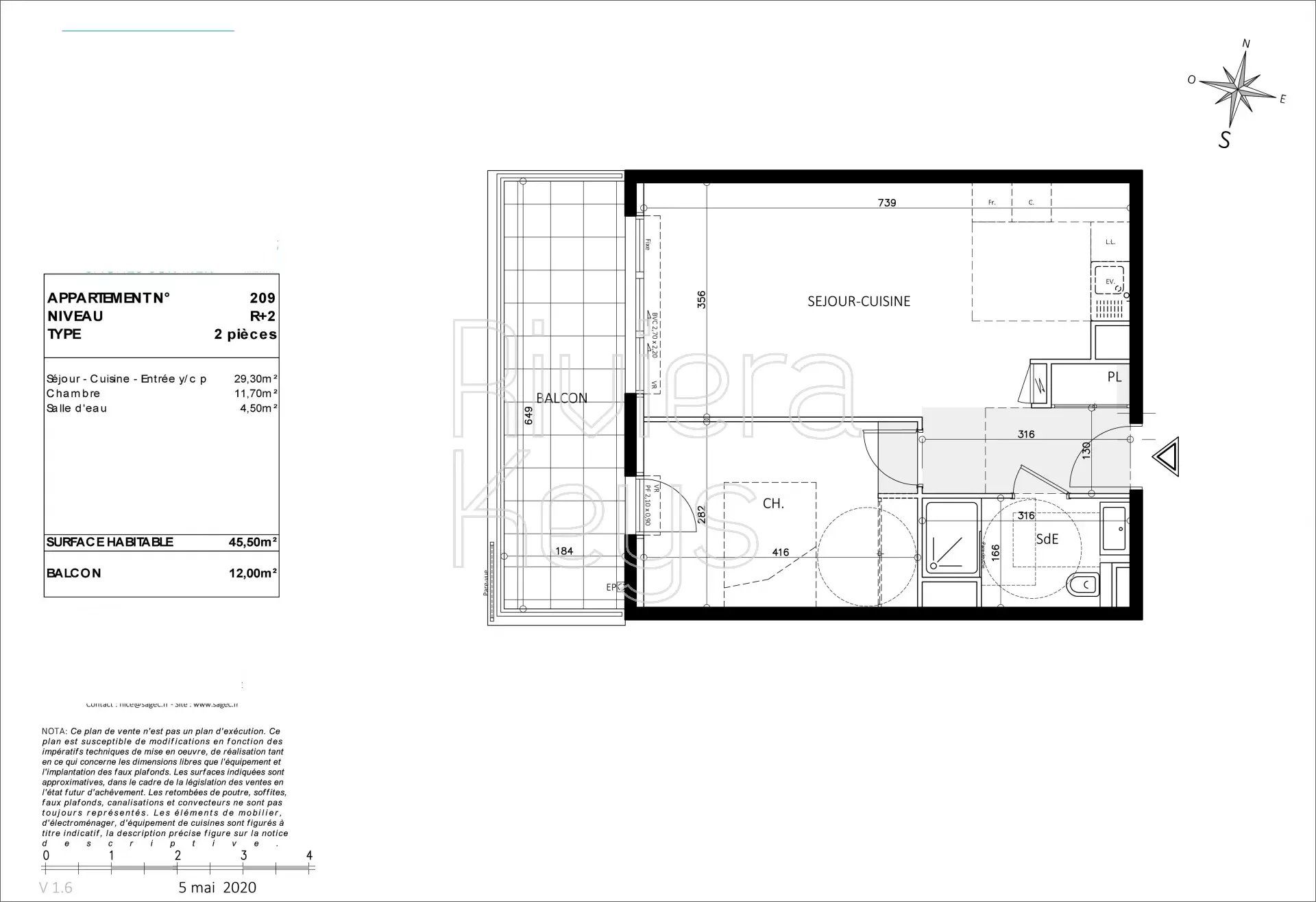 Квартира в Cagnes-sur-Mer, Alpes-Maritimes 12157234