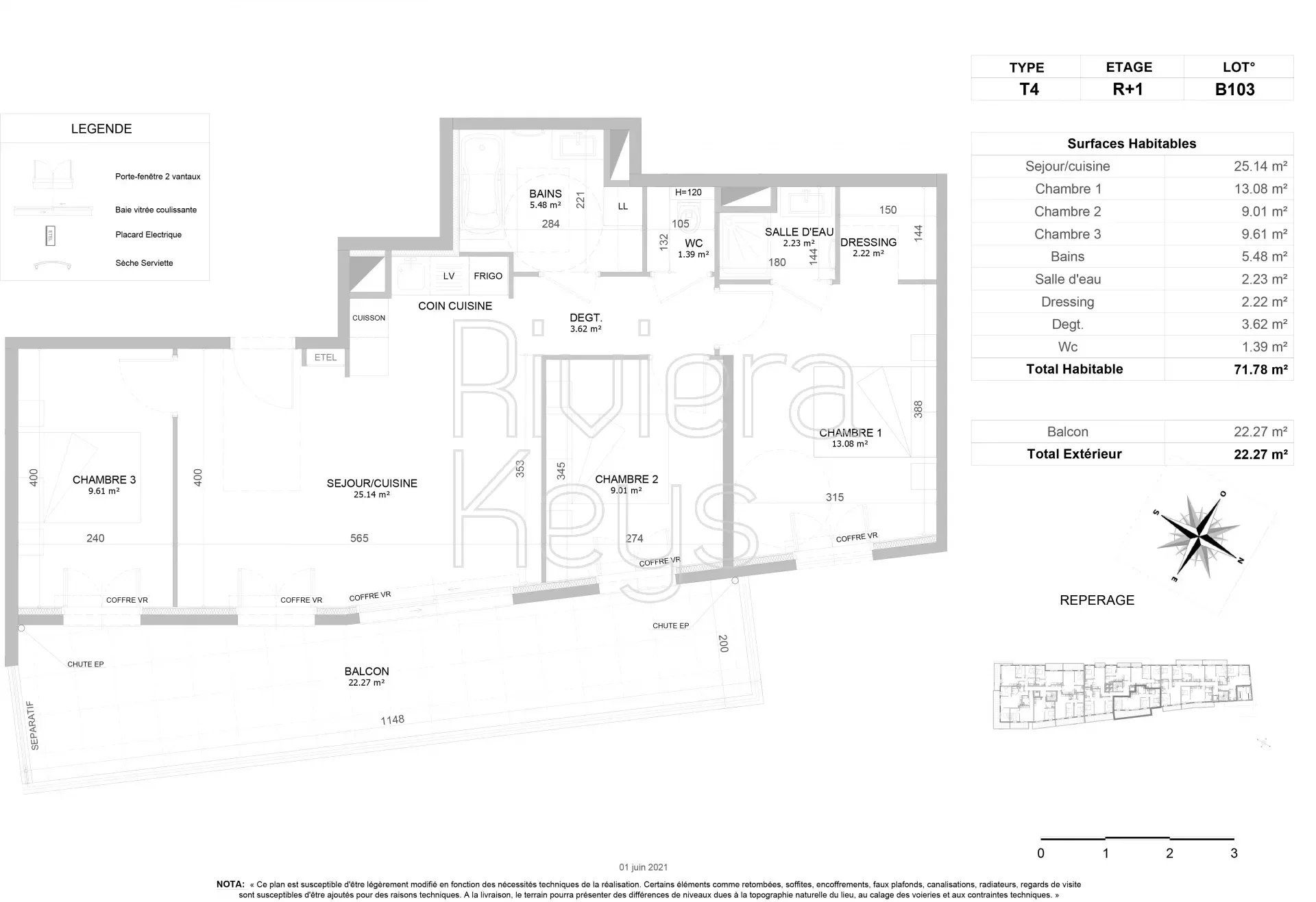 Condominium in Cagnes-sur-Mer, Alpes-Maritimes 12157549