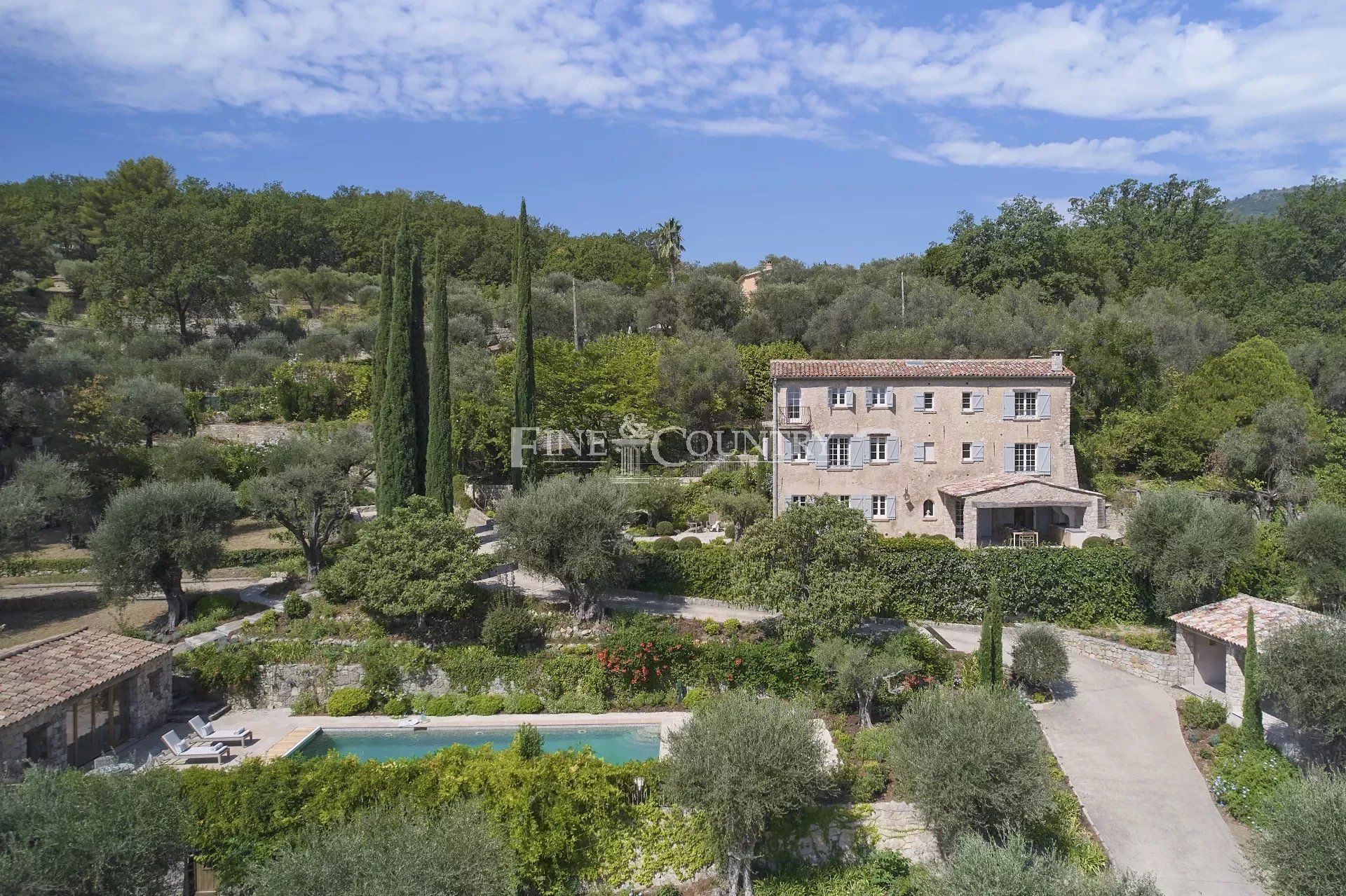 Casa nel Chateauneuf-Grasse, Provenza-Alpi-Costa Azzurra 12162619