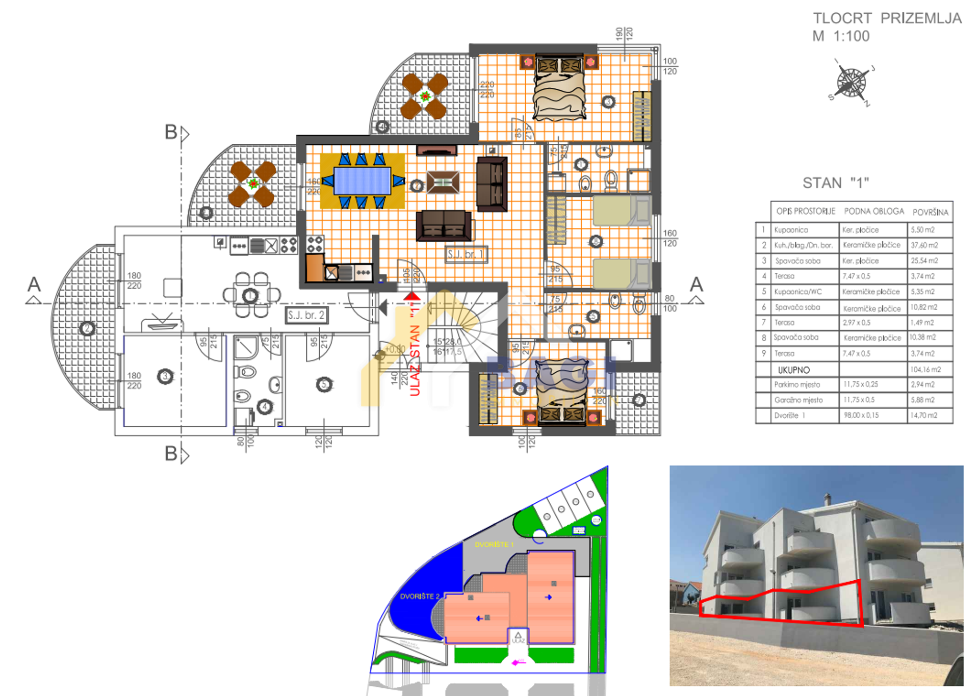 Condominio en Ljubač, Zadar County 12162855