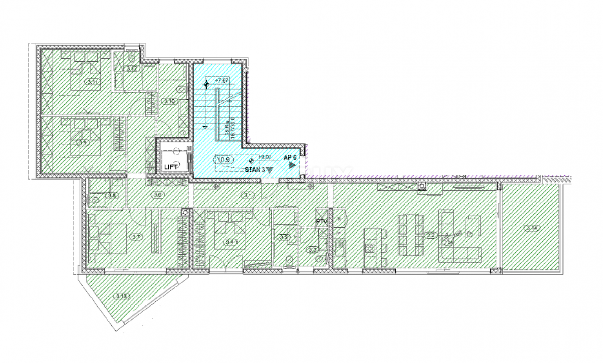 Condominio nel Opatija, Primorje-Gorski Kotar County 12189611