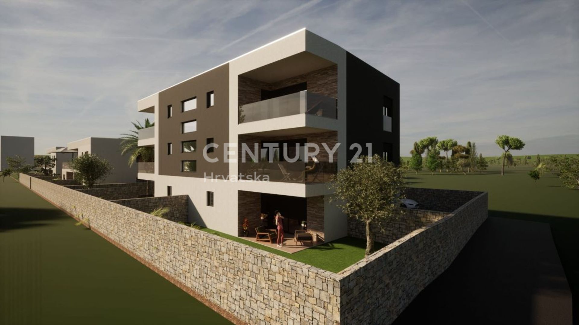 Кондоминиум в Privlaka, Zadar County 12194328