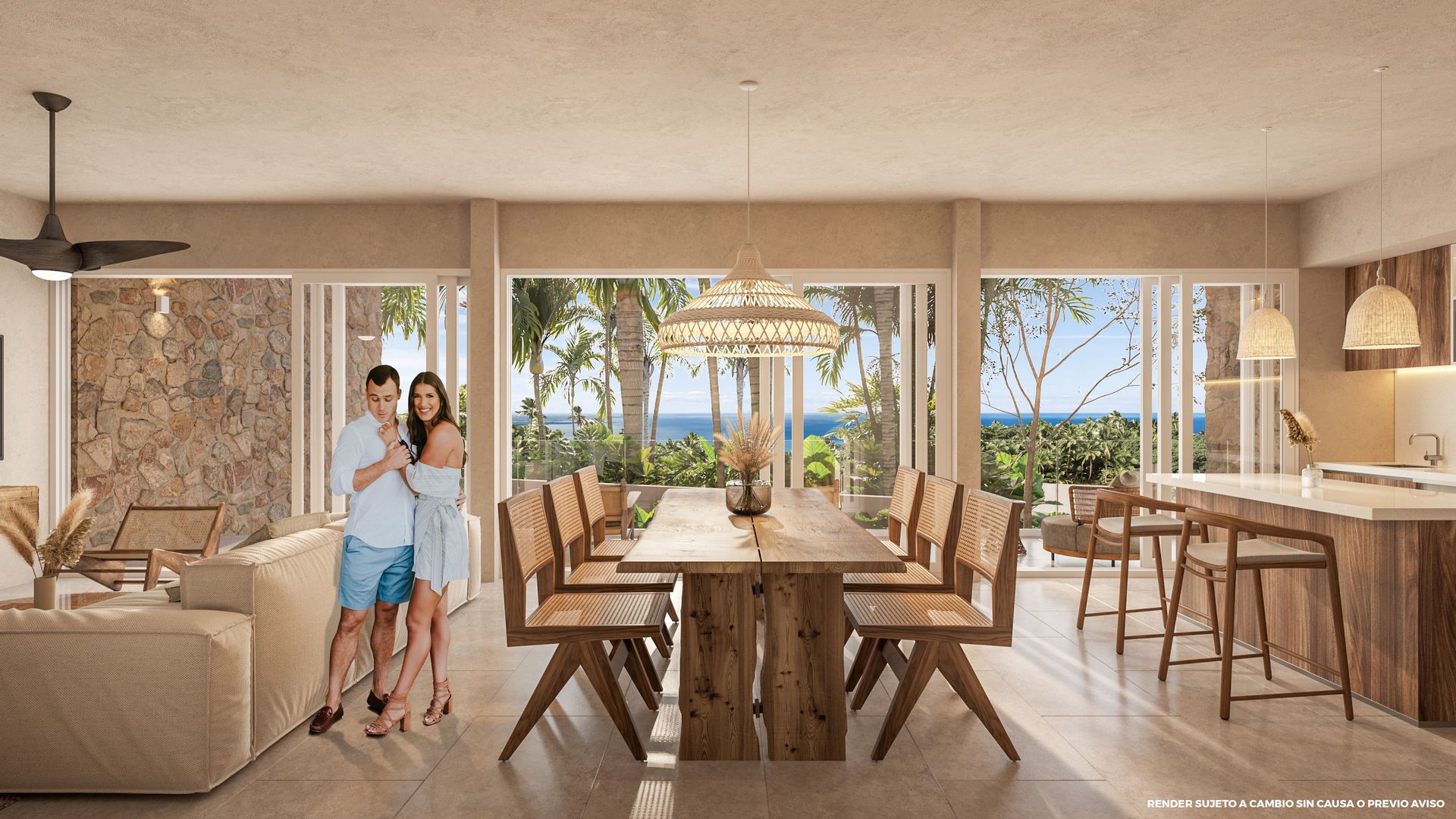 Condominium dans Akumal, Punta Sur 12203439