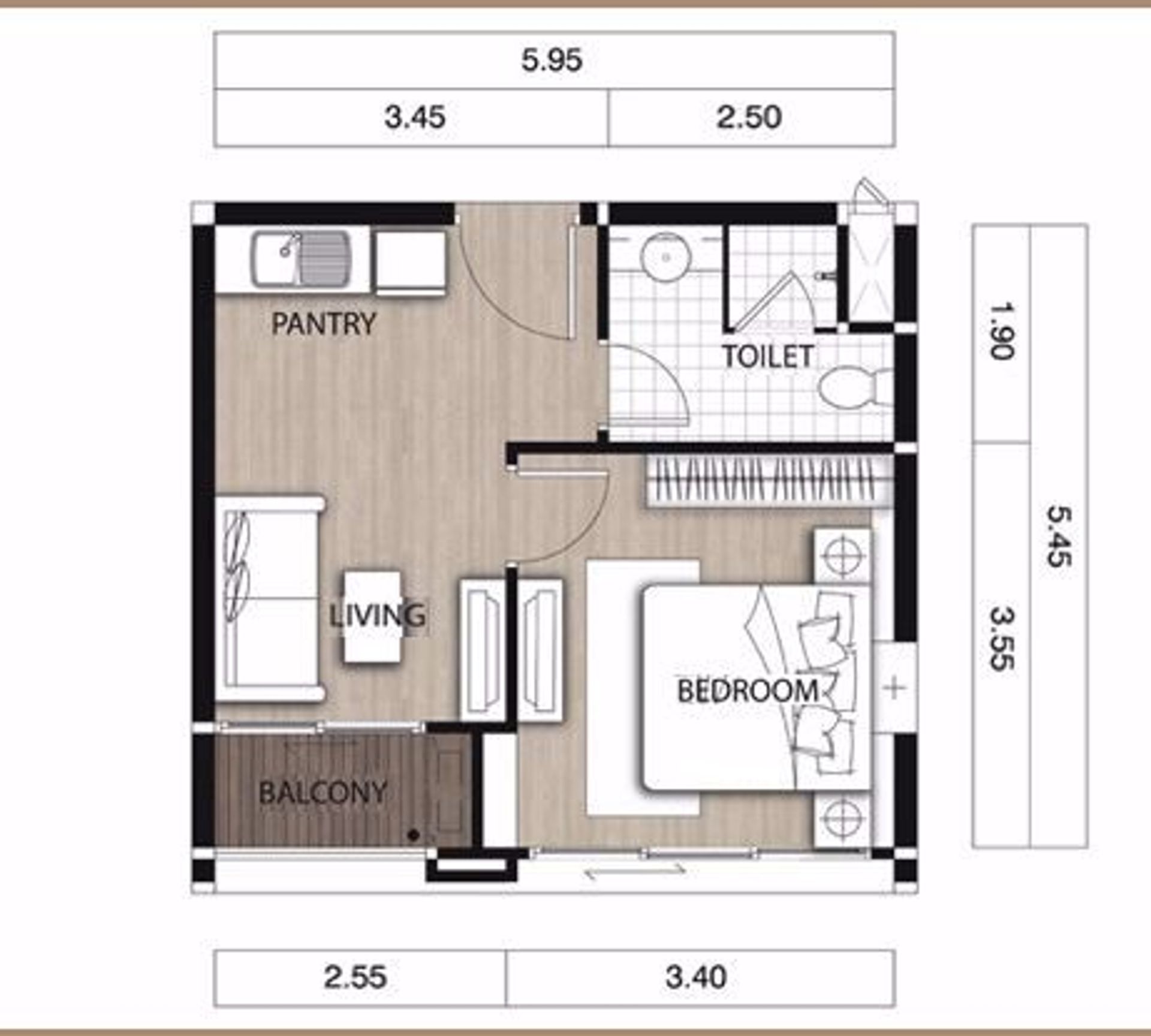 Condominium dans , Krung Thep Maha Nakhon 12212268