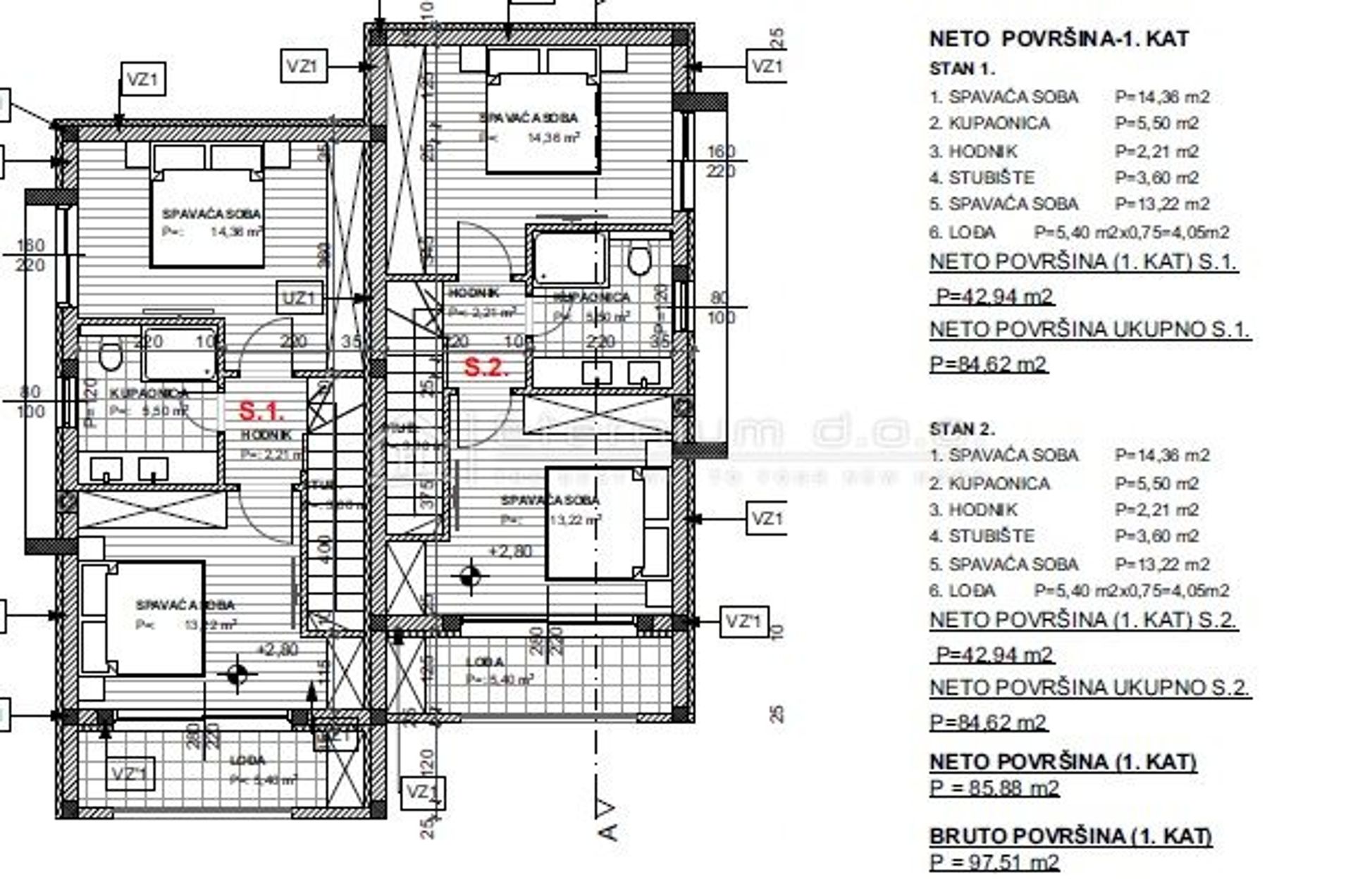 Condominium dans Dramalj, Primorsko-goranska županija 12218725