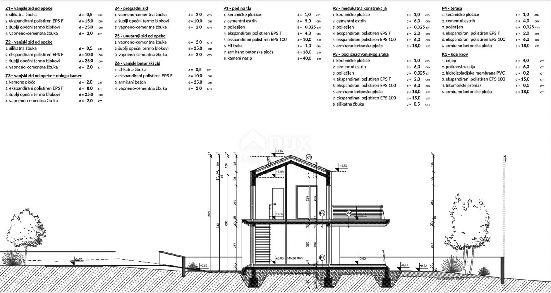 rumah dalam Labin, Istria County 12219054