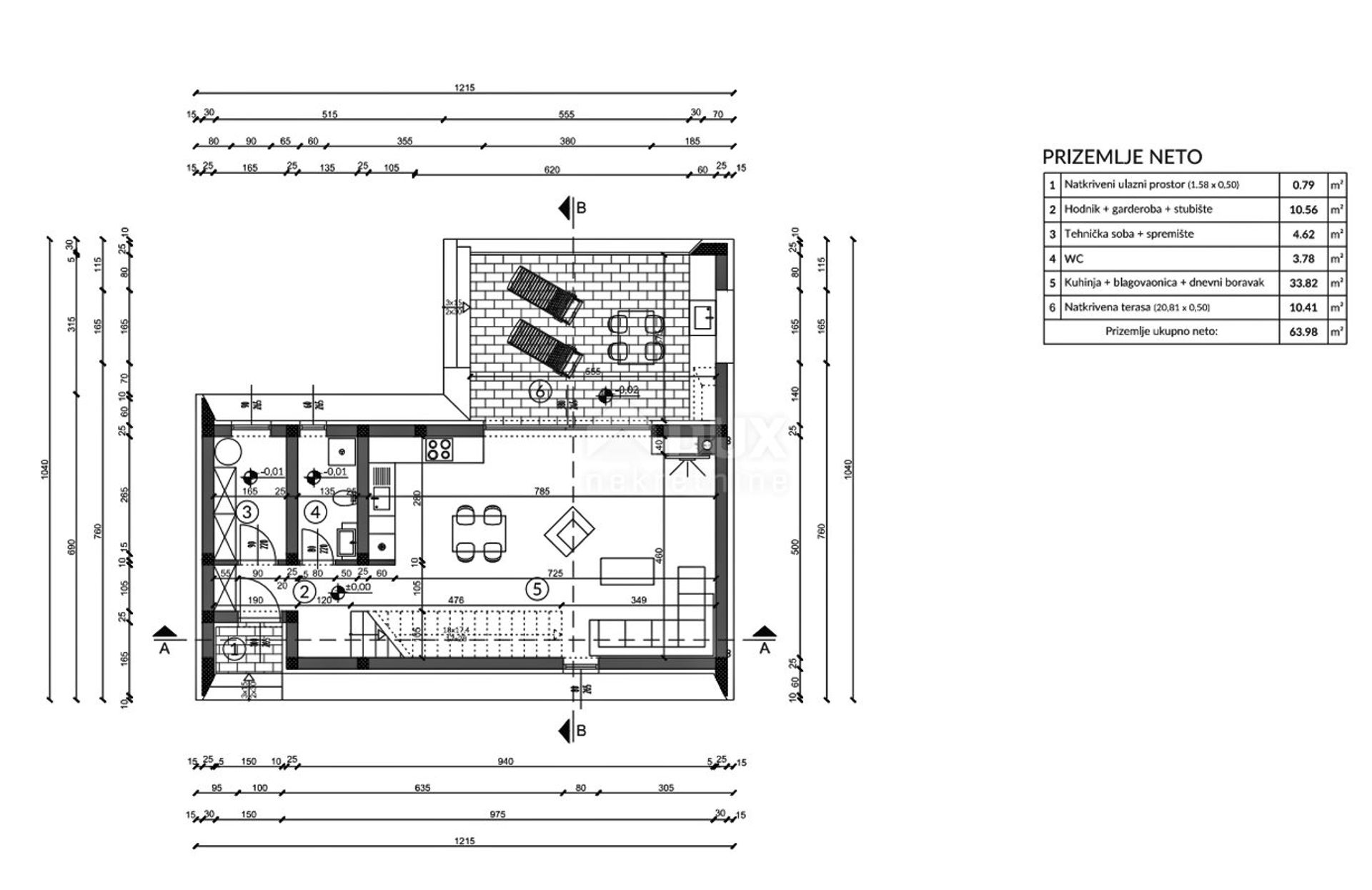 rumah dalam Labin, Istria County 12219054