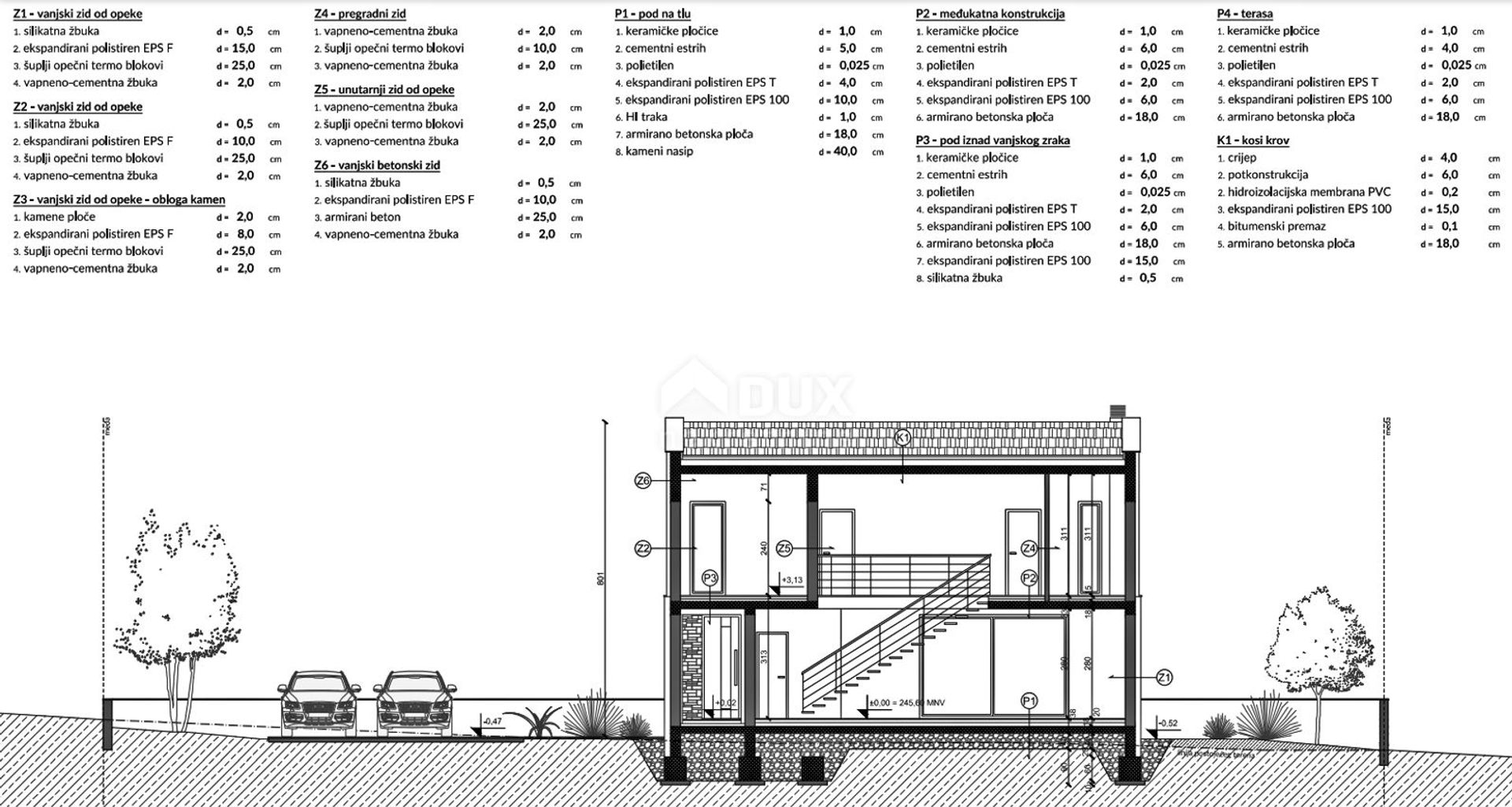 rumah dalam Labin, Istria County 12219054