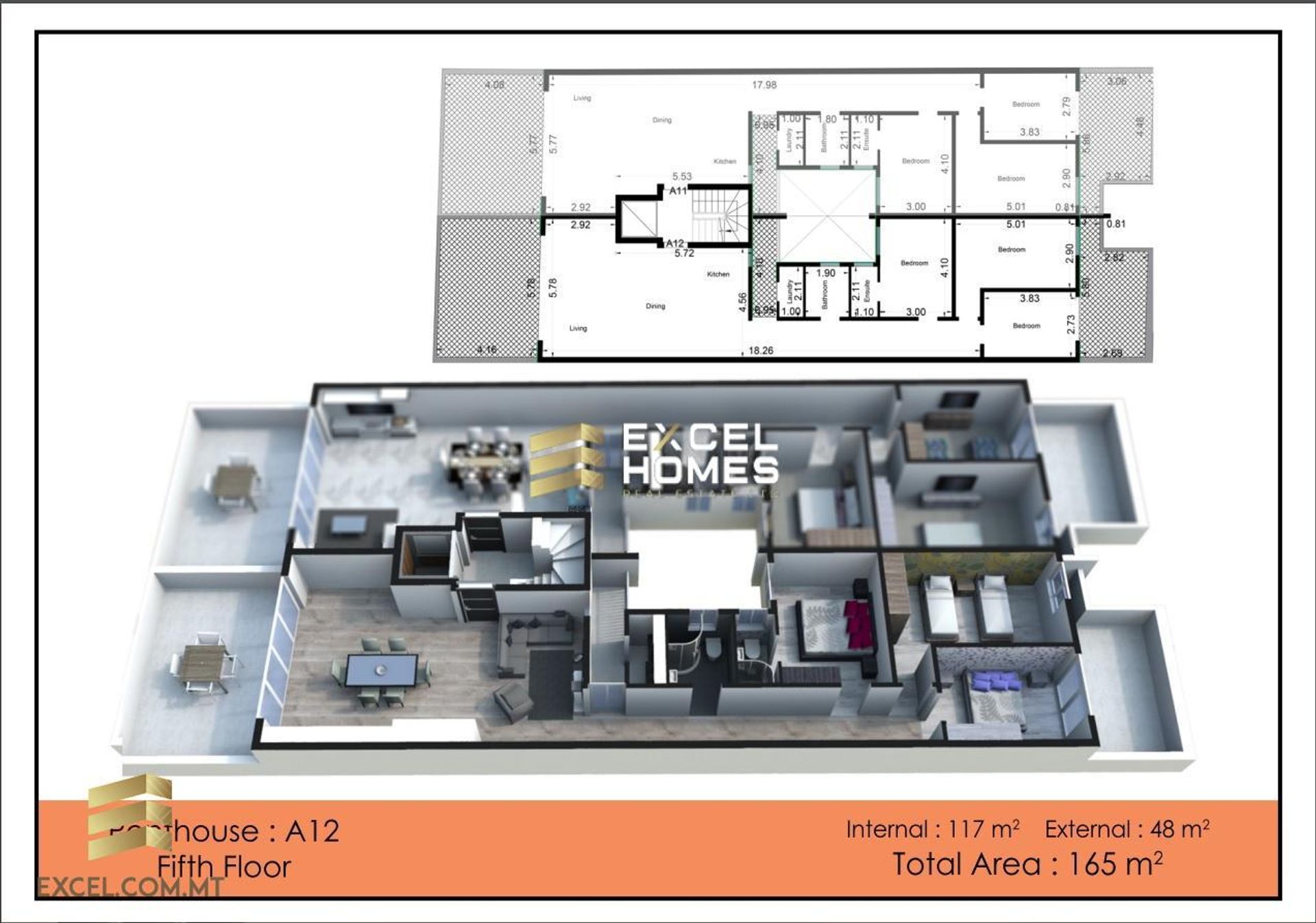 rumah dalam Mosta,  12223502