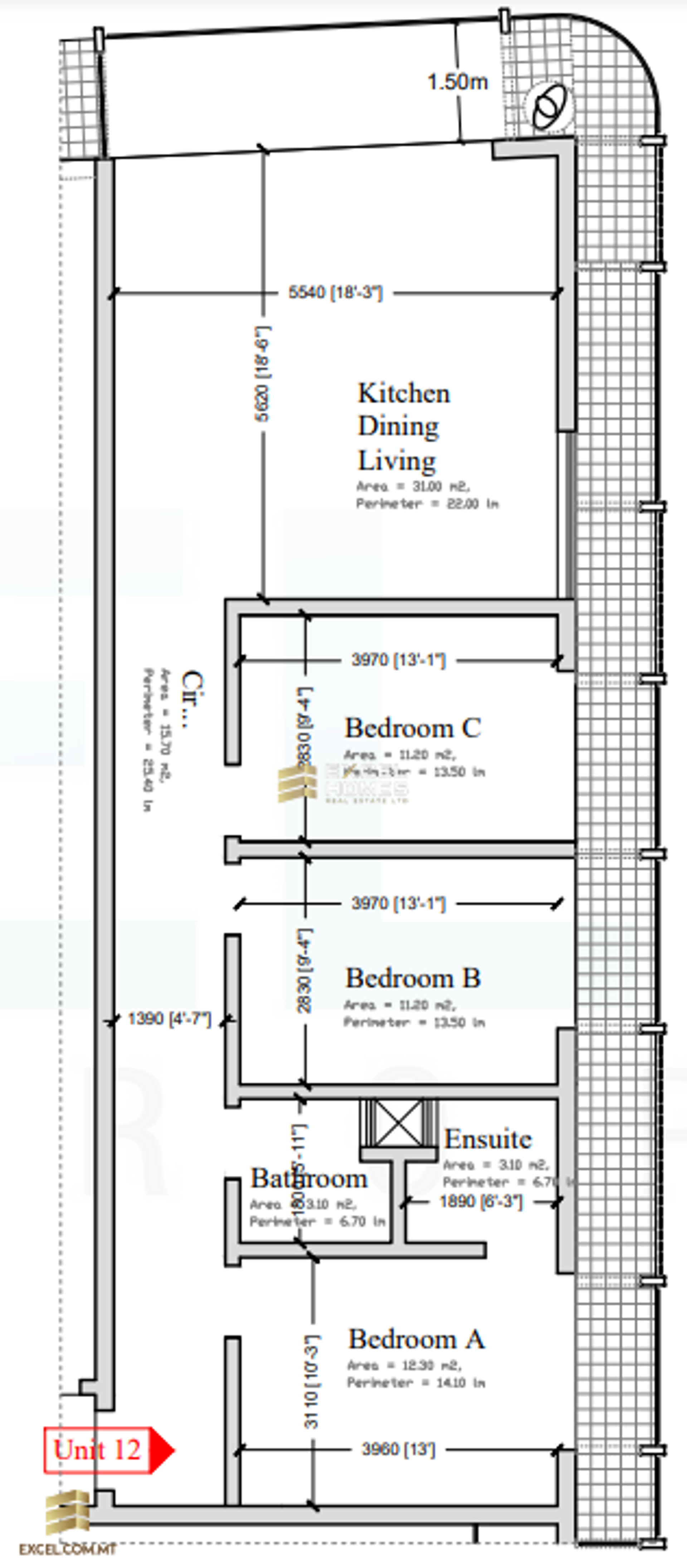 rumah dalam Ghajnsielem,  12229737