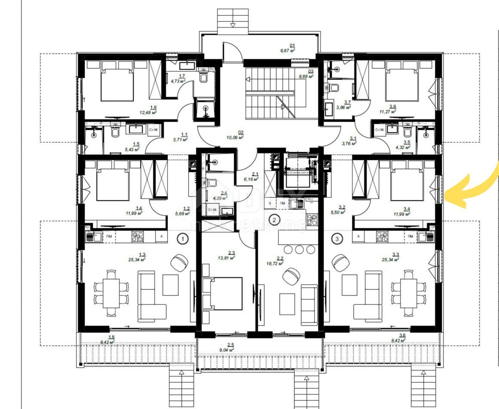 Kondominium dalam Medulin, Istarska Zupanija 12238734