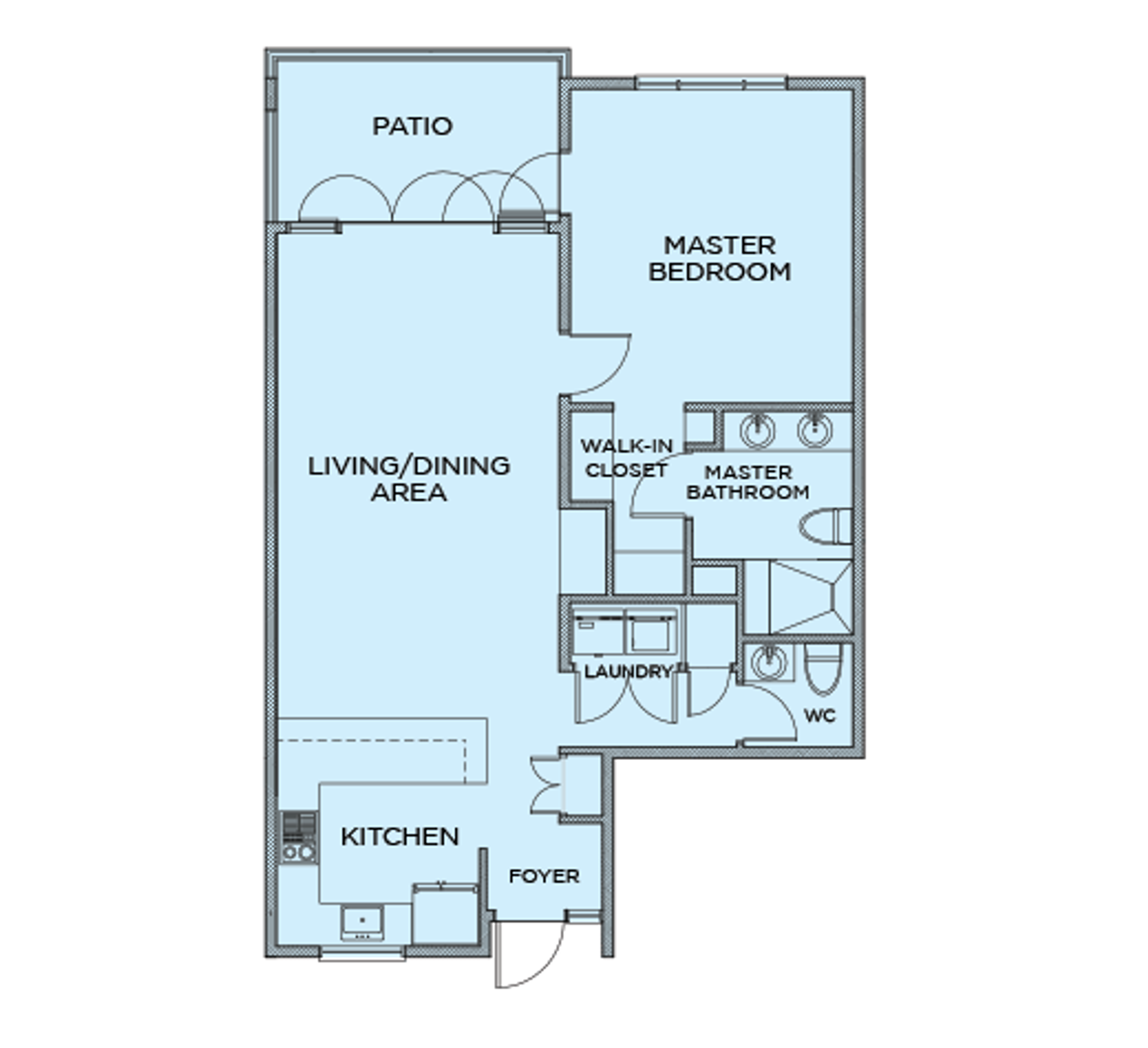 Osakehuoneisto sisään Boarded Hall, Kristuksen kirkko 12240947