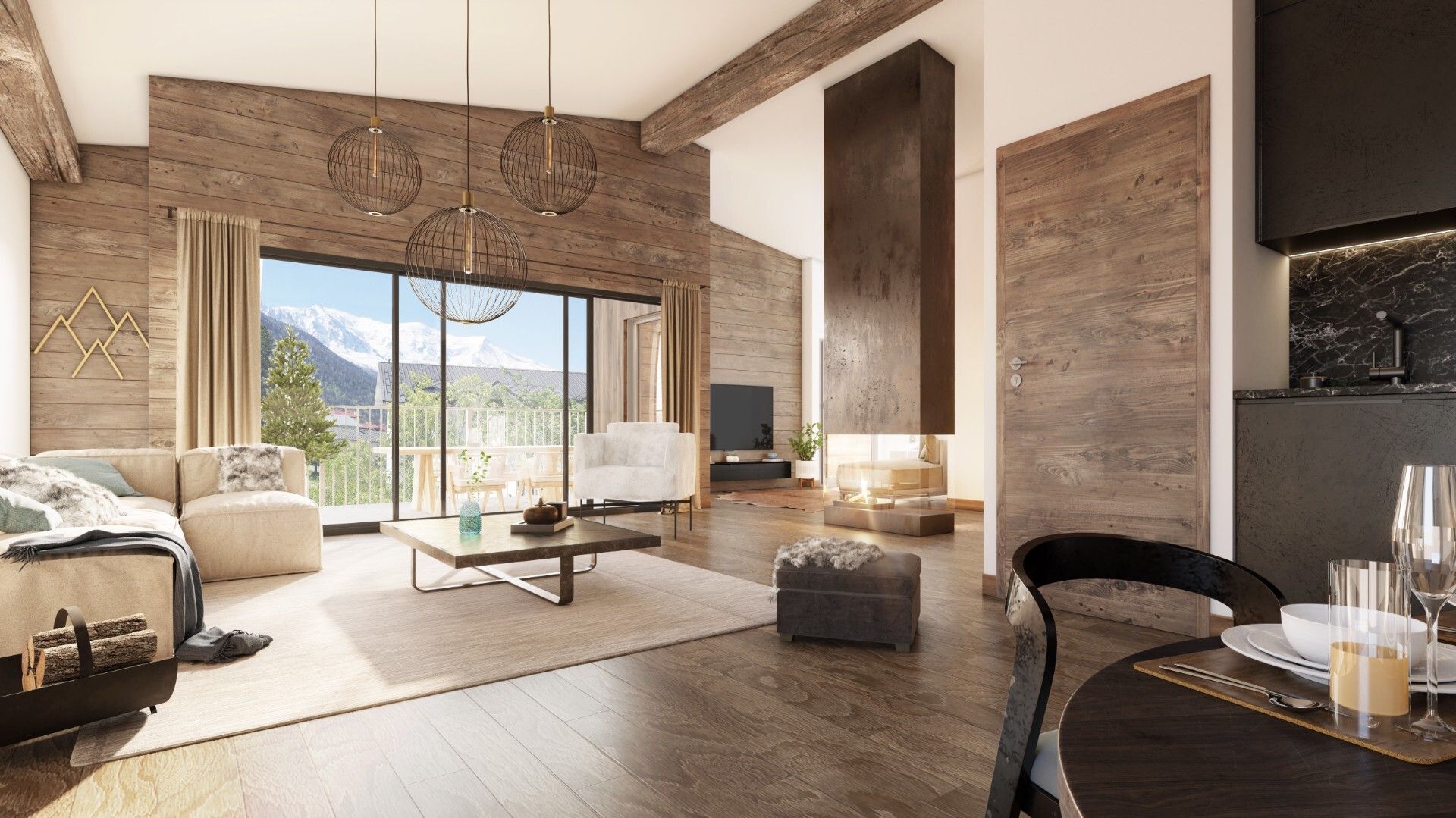 Condominio nel Les Praz-de-Chamonix, Alvernia-Rodano-Alpi 12243073