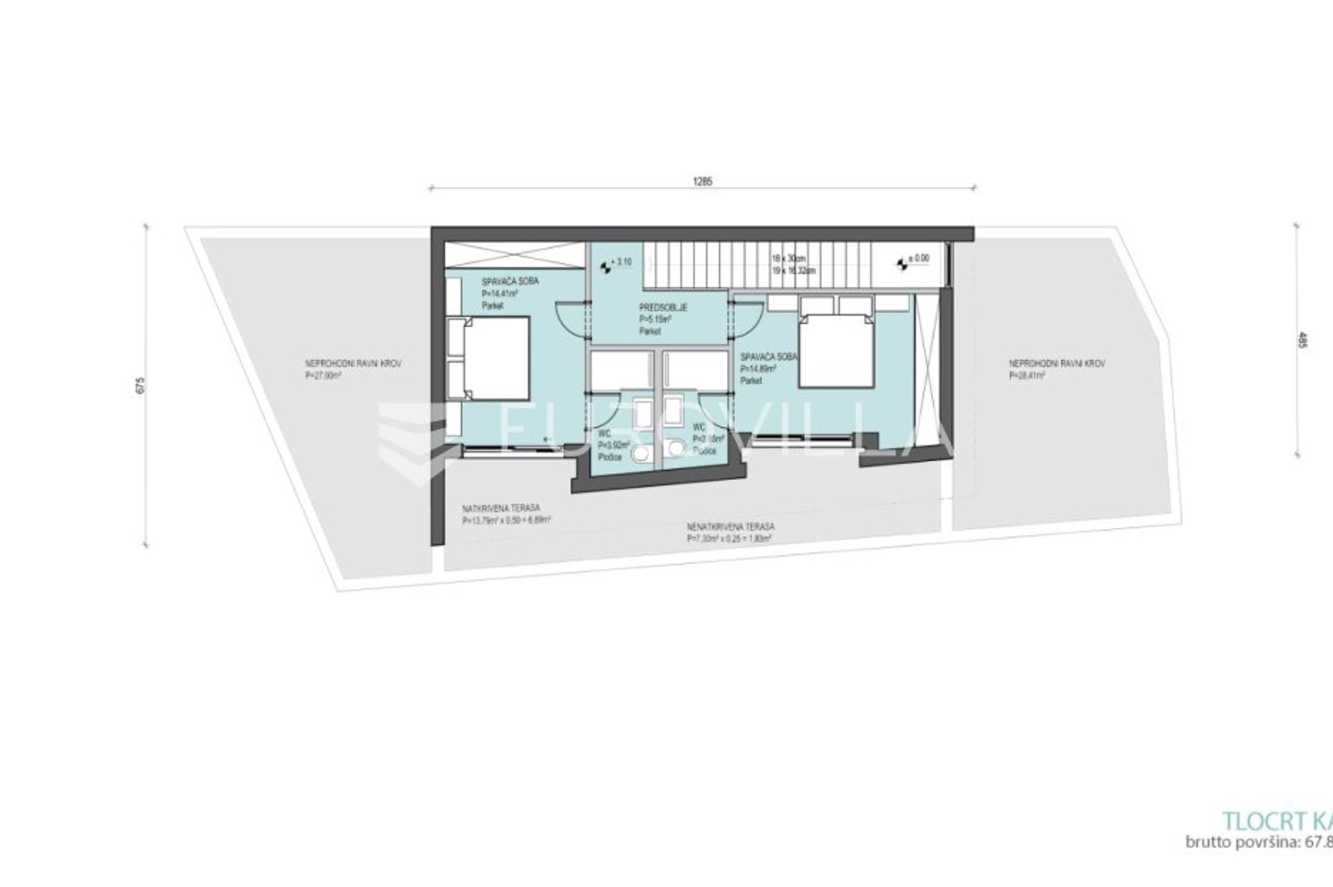 rumah dalam Podstrana, Splitsko-dalmatinska županija 12244731