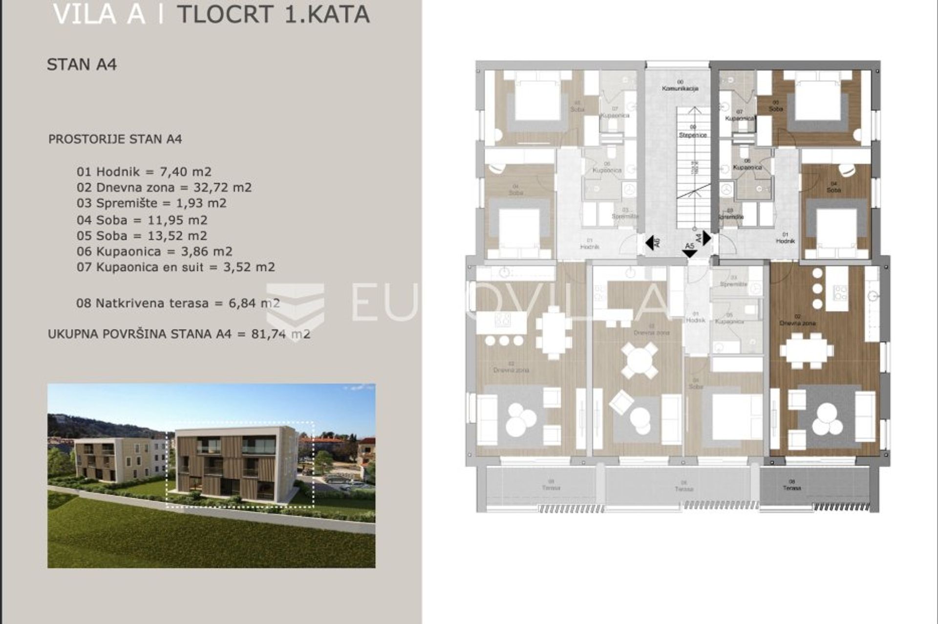 Condominium dans Labin, Istarska županija 12255971