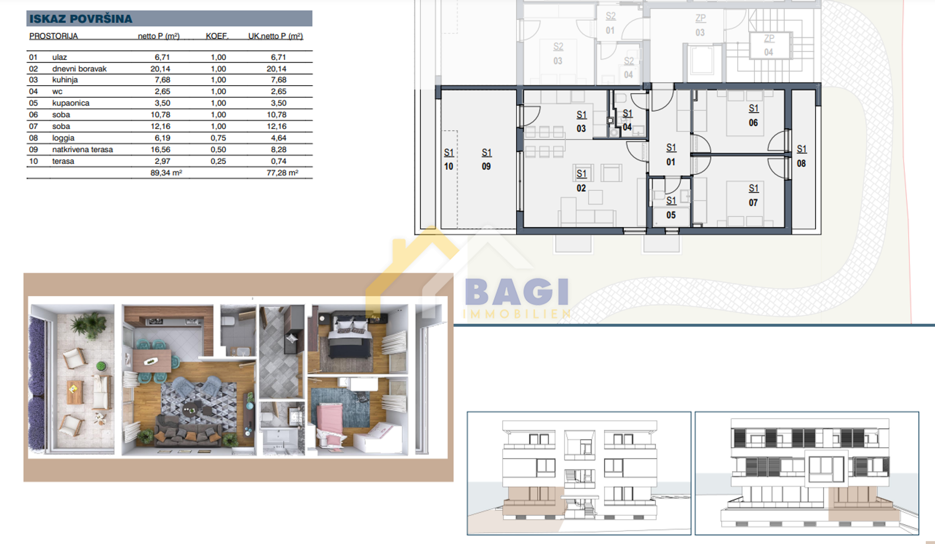 Condominio en Pedinka, Zadarska Zupanija 12265001