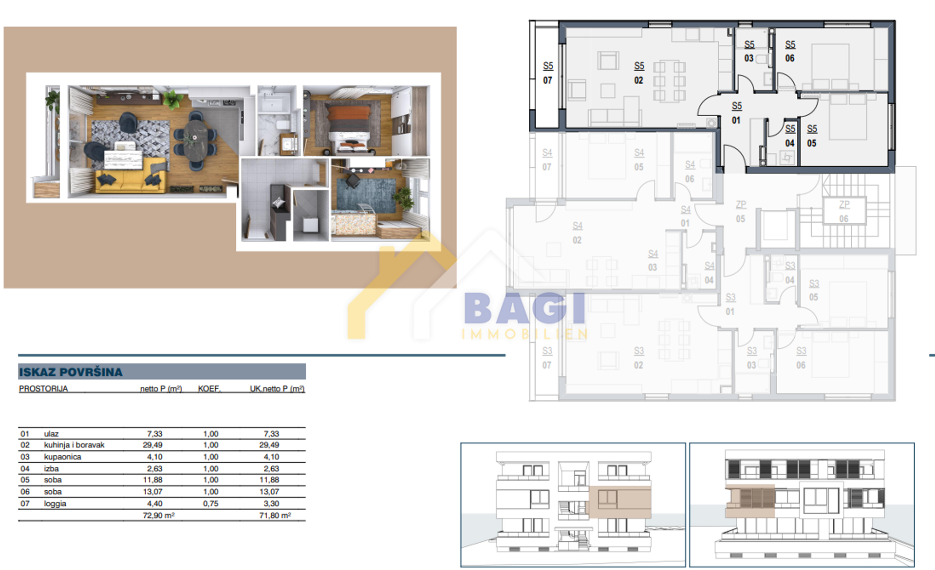 Condominium in Molat, Zadarska županija 12265004