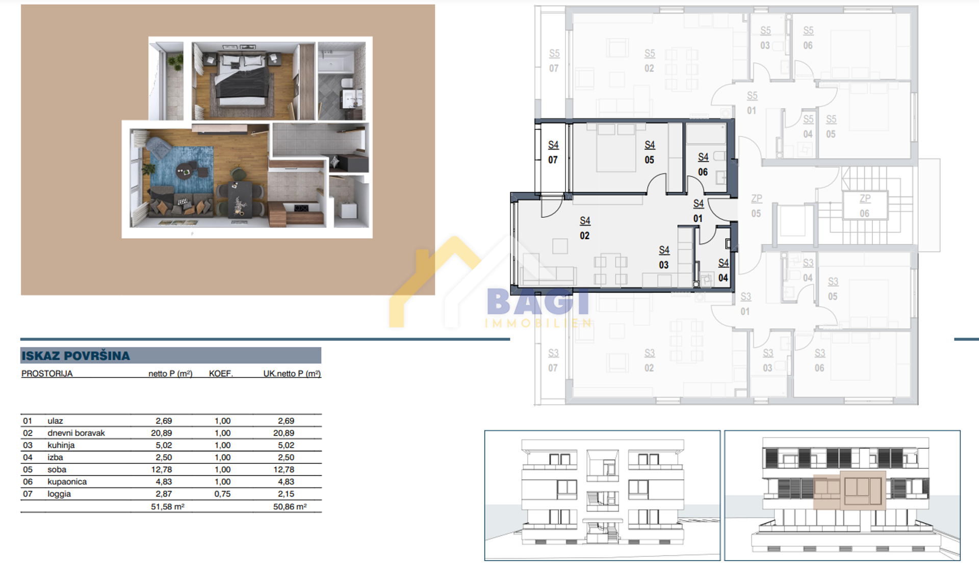 Kondominium dalam Pedinka, Zadarska Zupanija 12265006