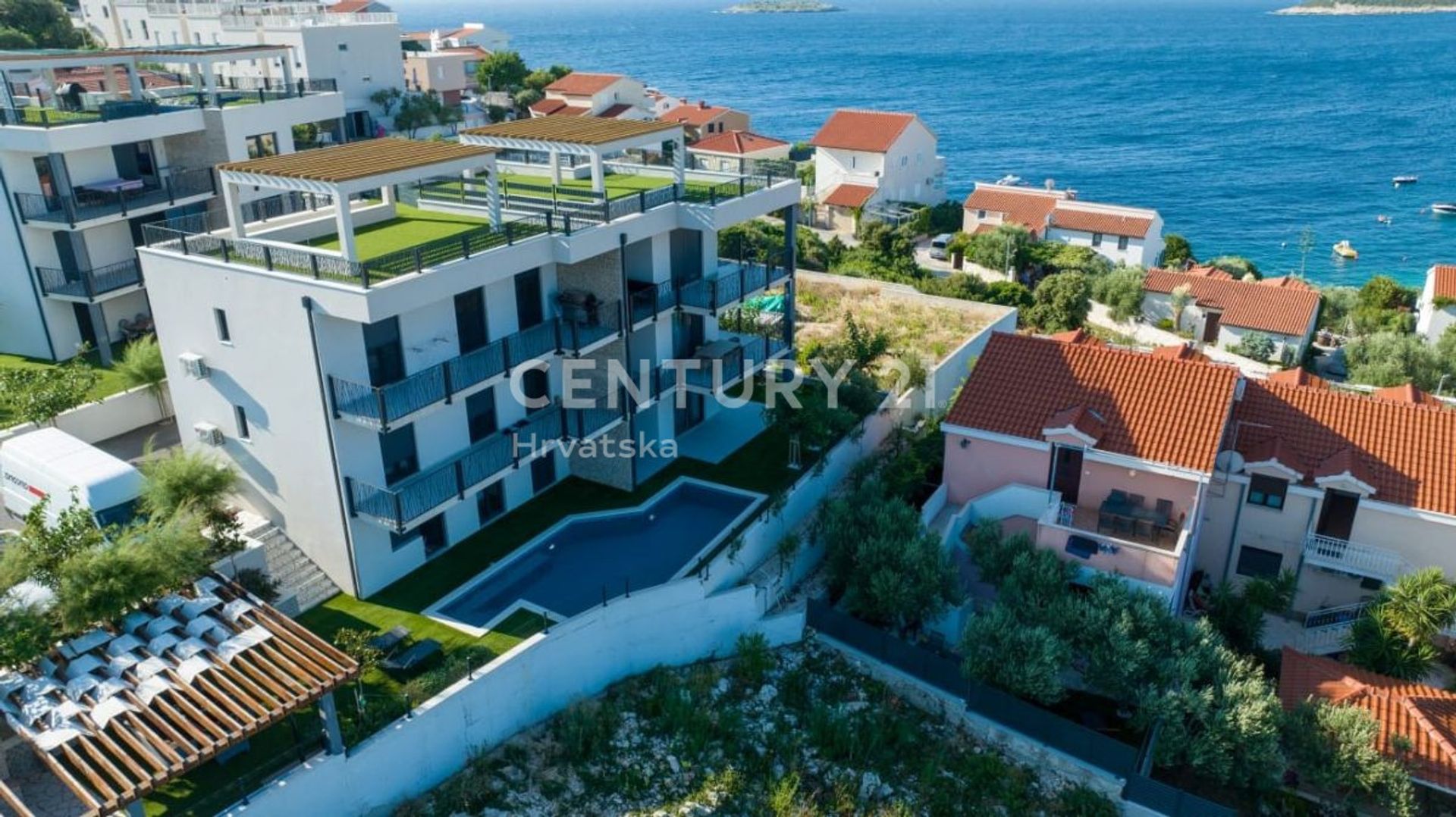 Кондоминиум в Trogir, Split-Dalmatia County 12275250